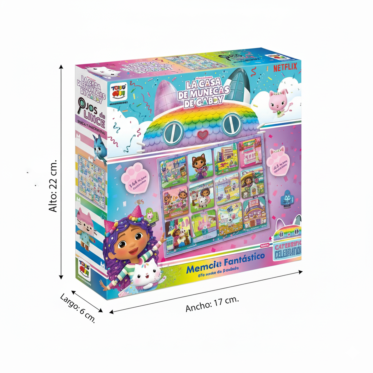 JUEGO EDUCATIVO DE MEMORIA - MEMORICE 60 PIEZAS - GABBY - PERÚ - 6