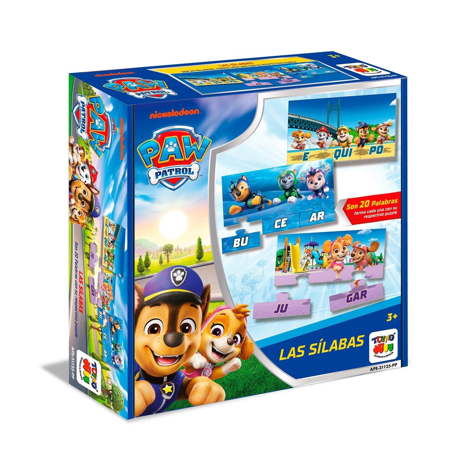 JUEGO EDUCATIVO - SEPARANDO SILABAS - PAW PATROL - PERÚ - 1