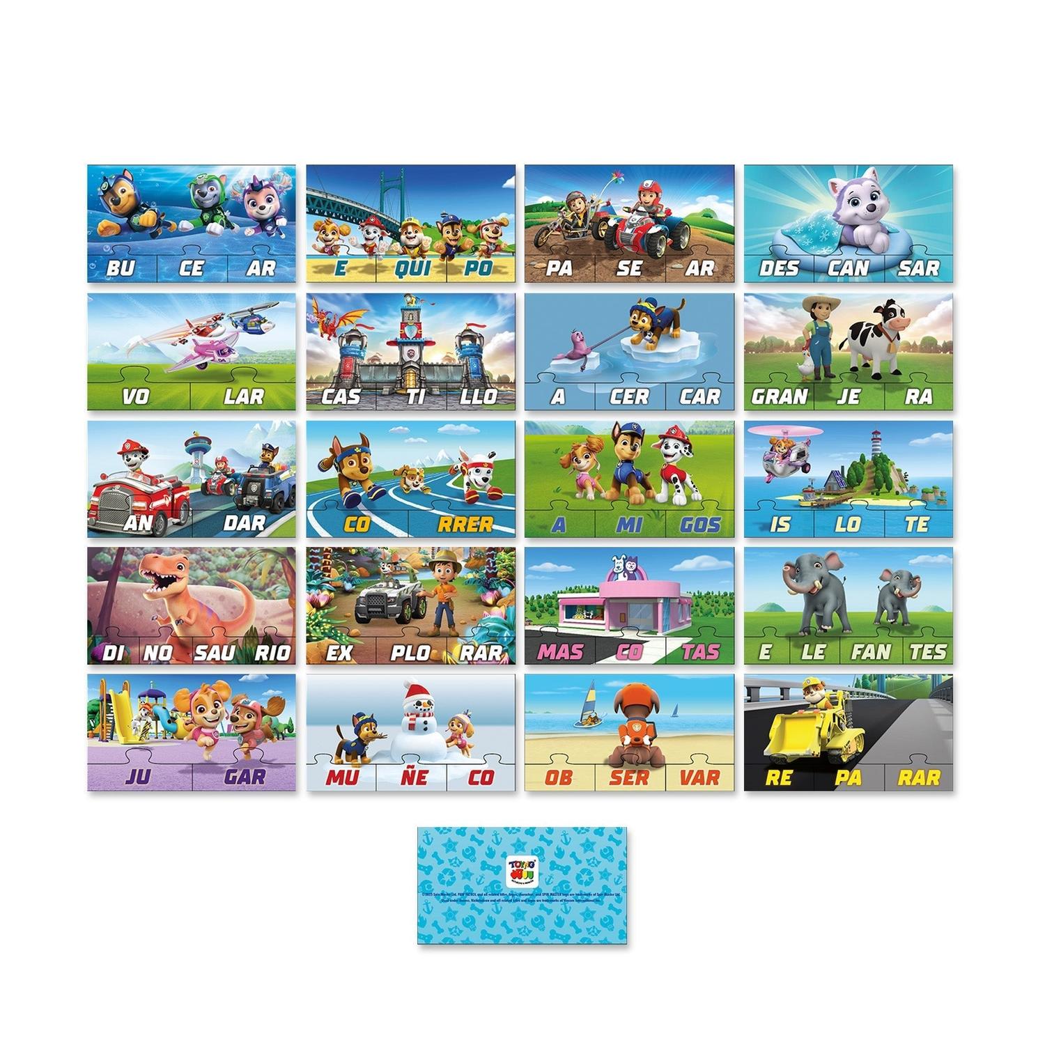 JUEGO EDUCATIVO - SEPARANDO SILABAS - PAW PATROL - PERÚ - 3