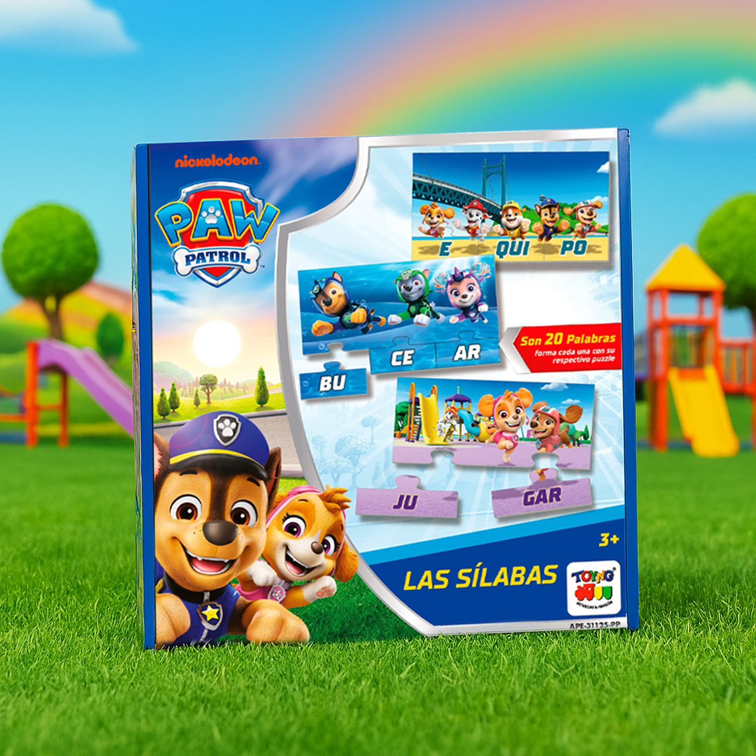 JUEGO EDUCATIVO - SEPARANDO SILABAS - PAW PATROL - PERÚ - 4