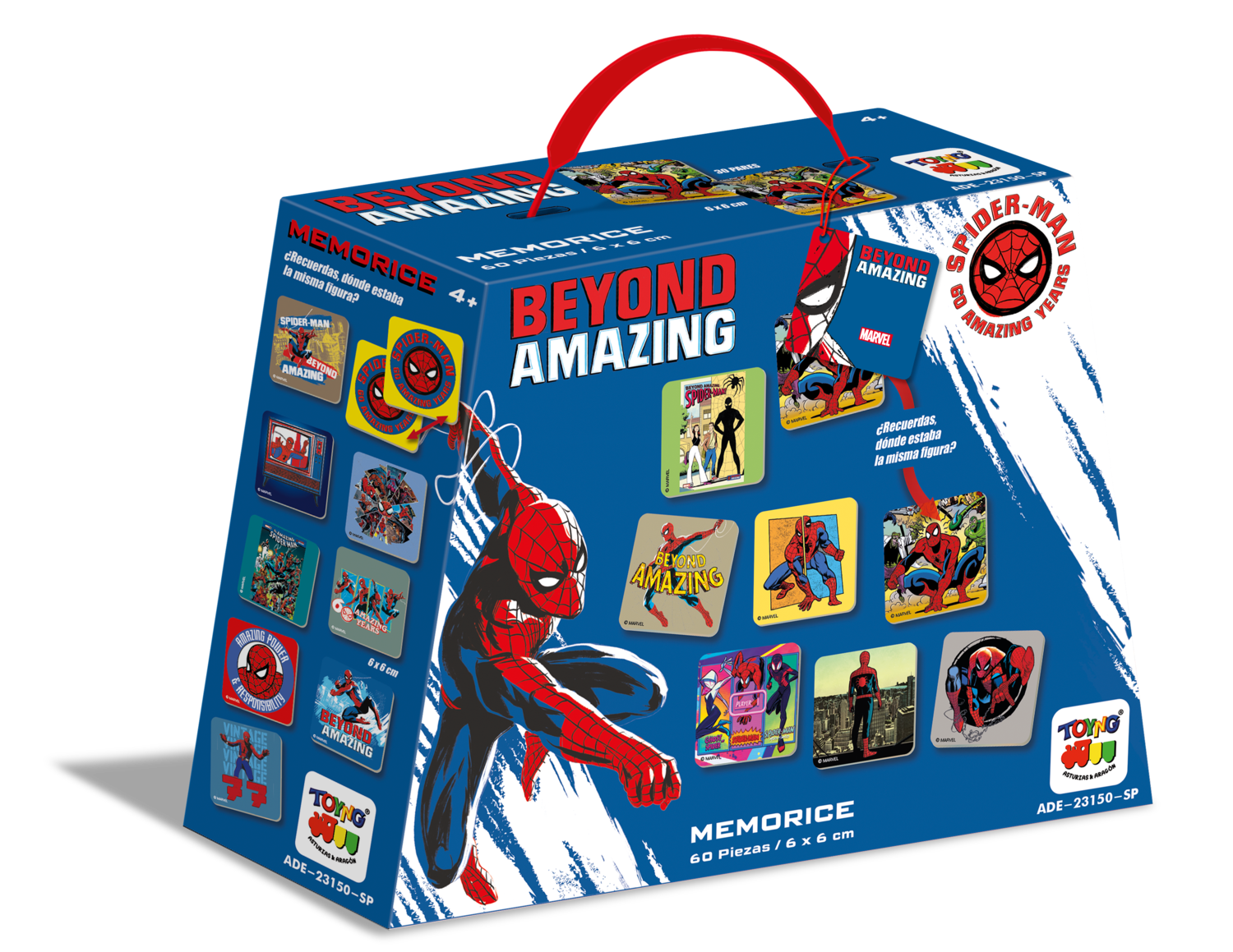 JUEGO EDUCATIVO DE MEMORIA - MEMORICE 60 PIEZAS - SPIDERMAN - PERÚ - 1