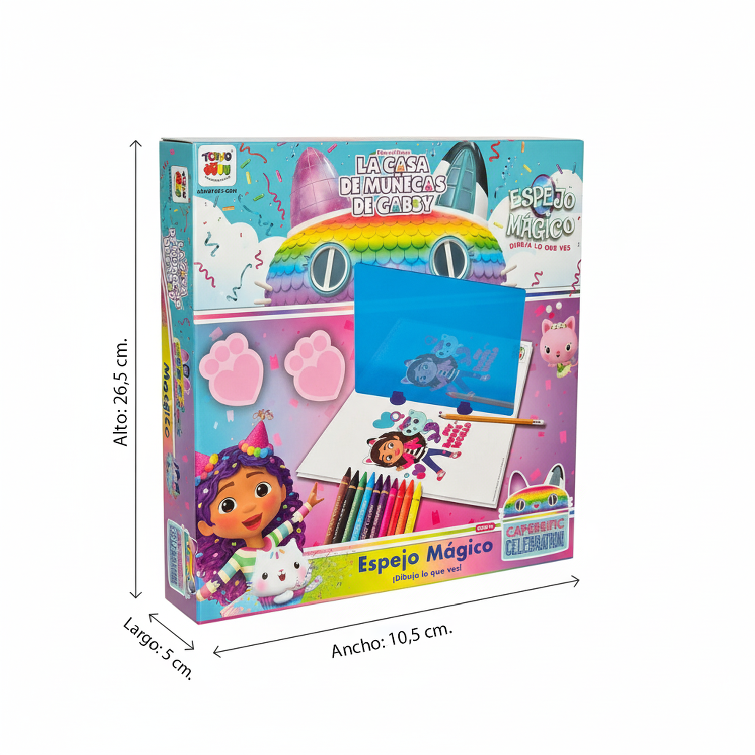 JUEGO EDUCATIVO ESPEJO MÁGICO - GABBY - PERÚ - 4