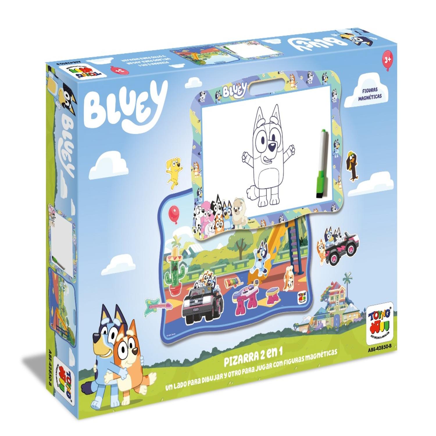 JUEGO EDUCATIVO - PIZARRA 2 EN 1 - BLUEY - PERÚ - 1