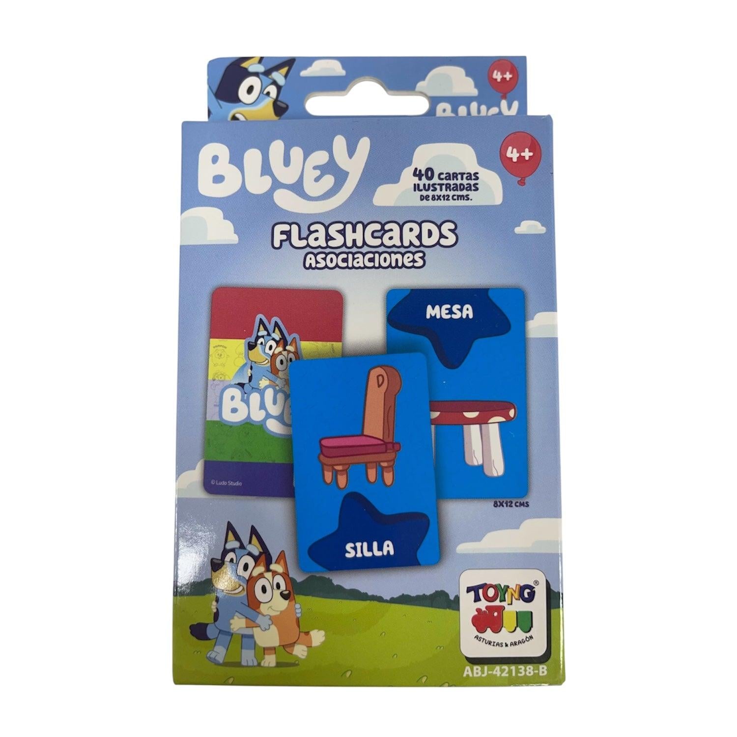 JUEGO EDUCATIVO FLASH CARDS ASOCIACIONES - BLUEY - PERÚ - 1