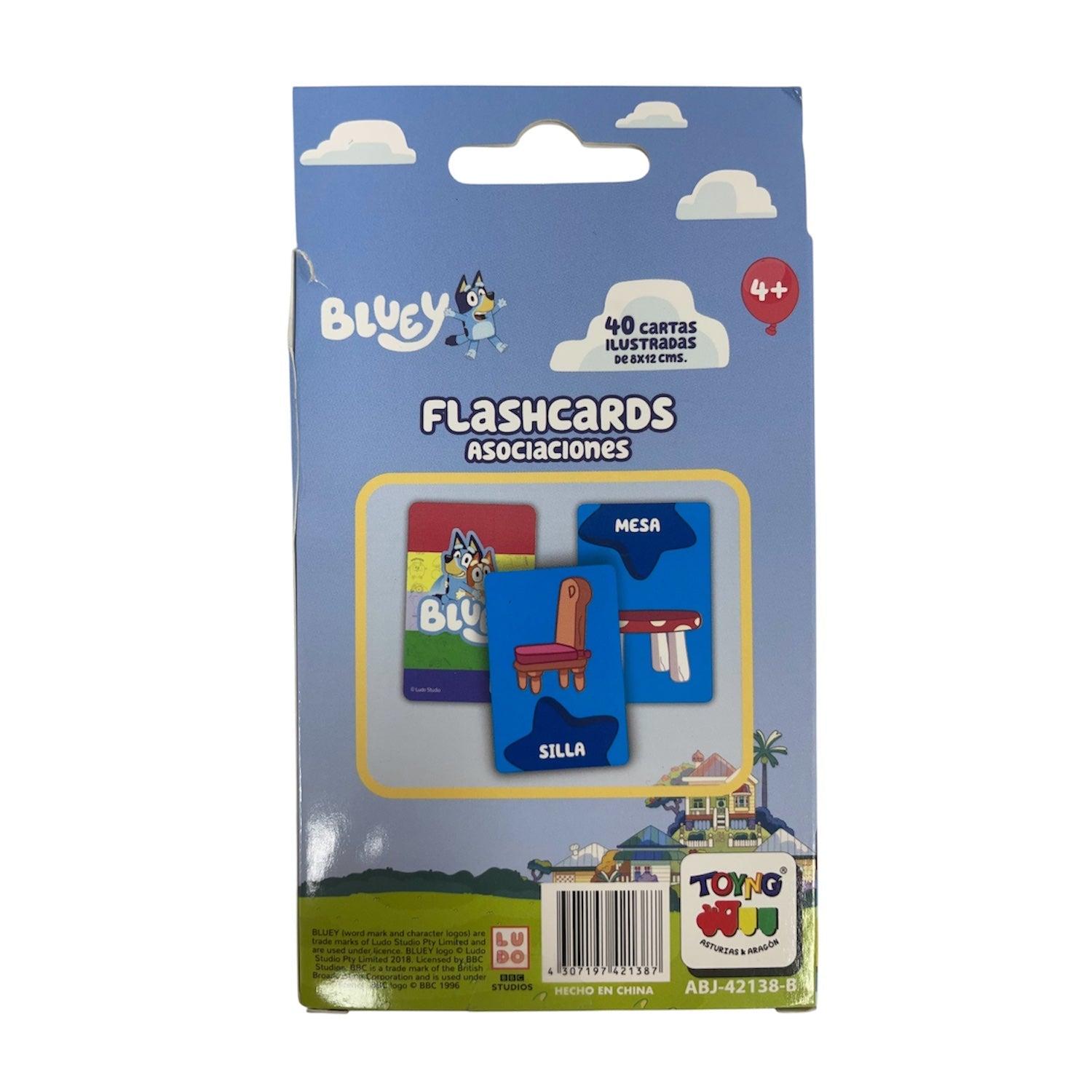 JUEGO EDUCATIVO FLASH CARDS ASOCIACIONES - BLUEY - PERÚ - 3