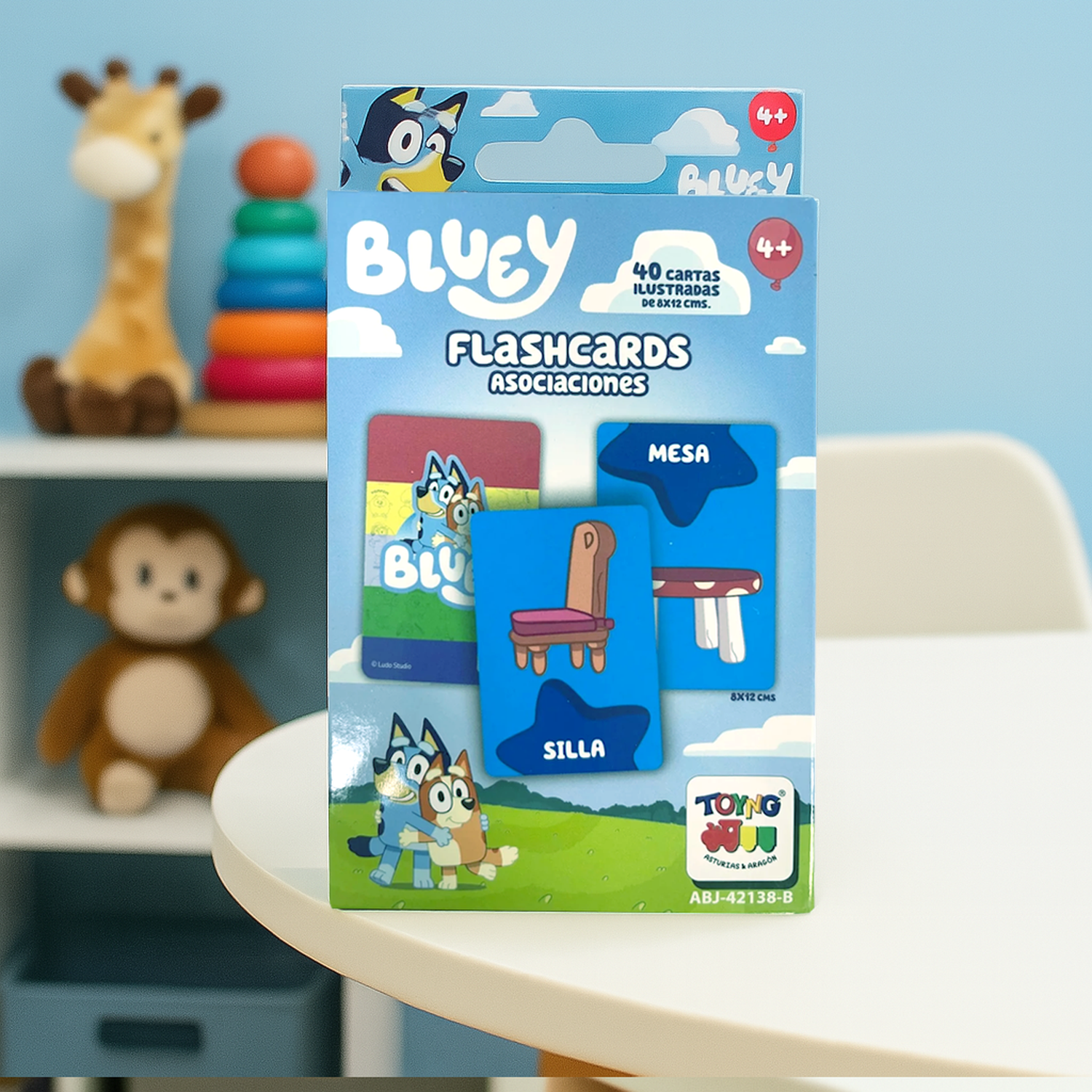 JUEGO EDUCATIVO FLASH CARDS ASOCIACIONES - BLUEY - PERÚ - 5