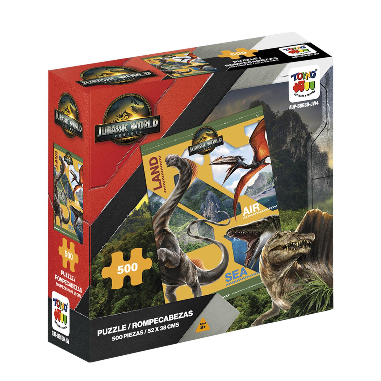 ROMPECABEZAS 500 - JURASSIC WORLD - PERÚ - 1
