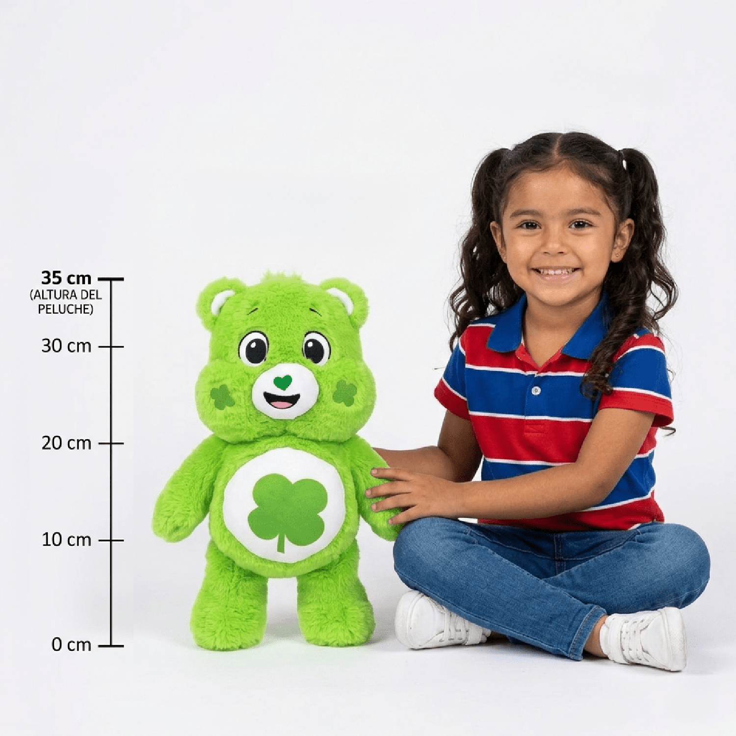 PELUCHE REVOLTOSITO VERDE 35 CM - OSITOS CARIÑOSITOS - PERÚ - 2