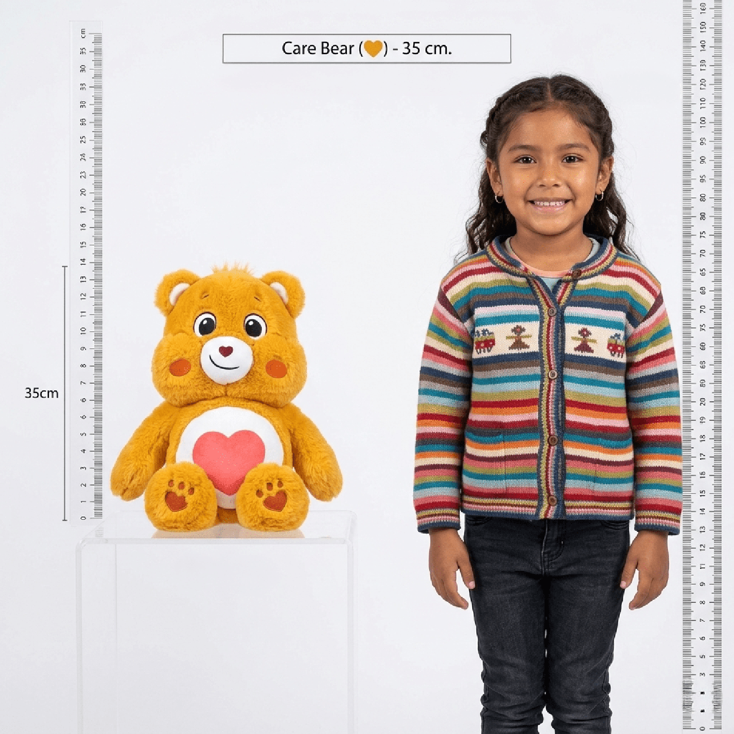 PELUCHE TIERNOSITO NARANJA 35 CM - OSITOS CARIÑOSITOS - PERÚ - 4