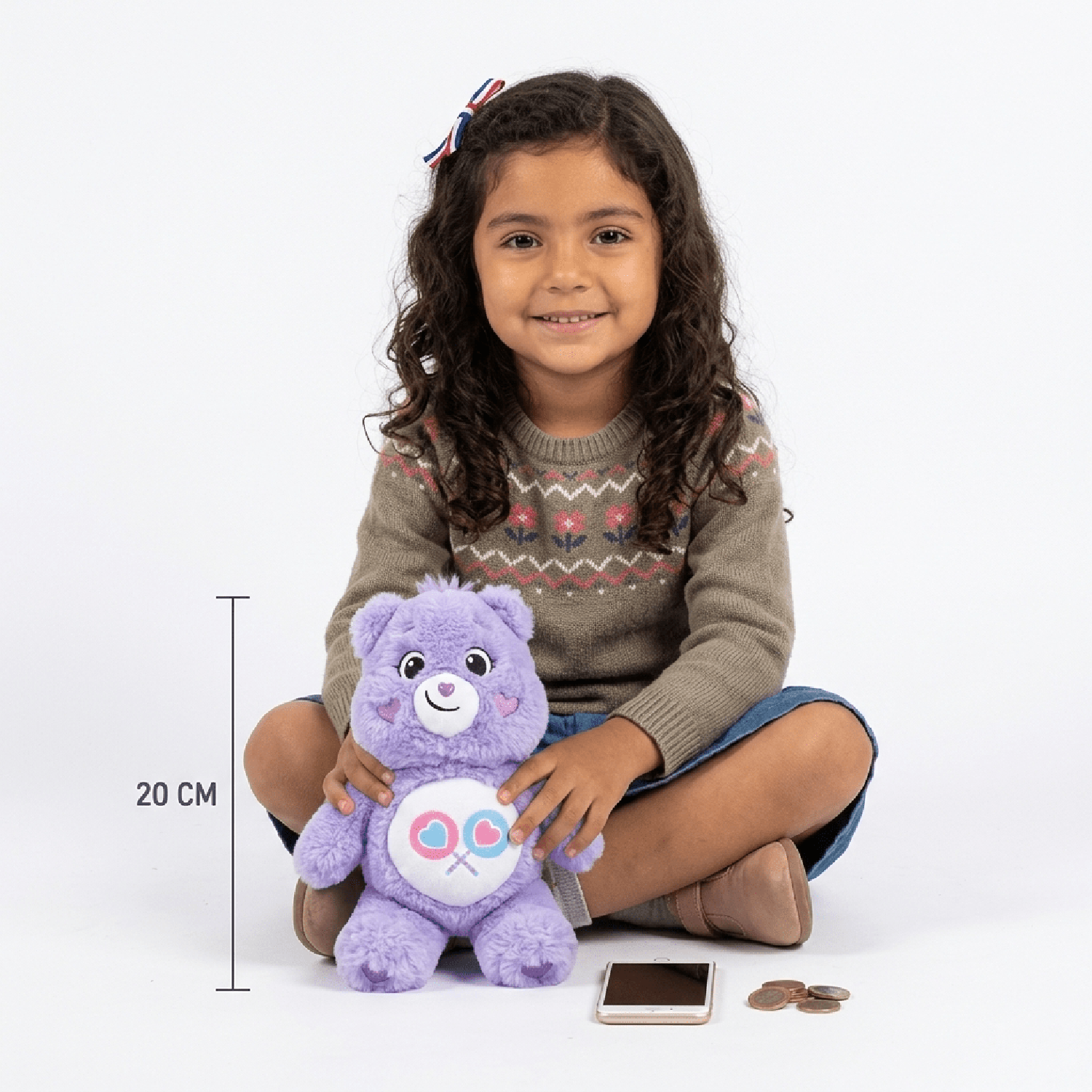 PELUCHE GENEROSITA MORADO 20 CM - OSITOS CARIÑOSITOS - PERÚ - 5