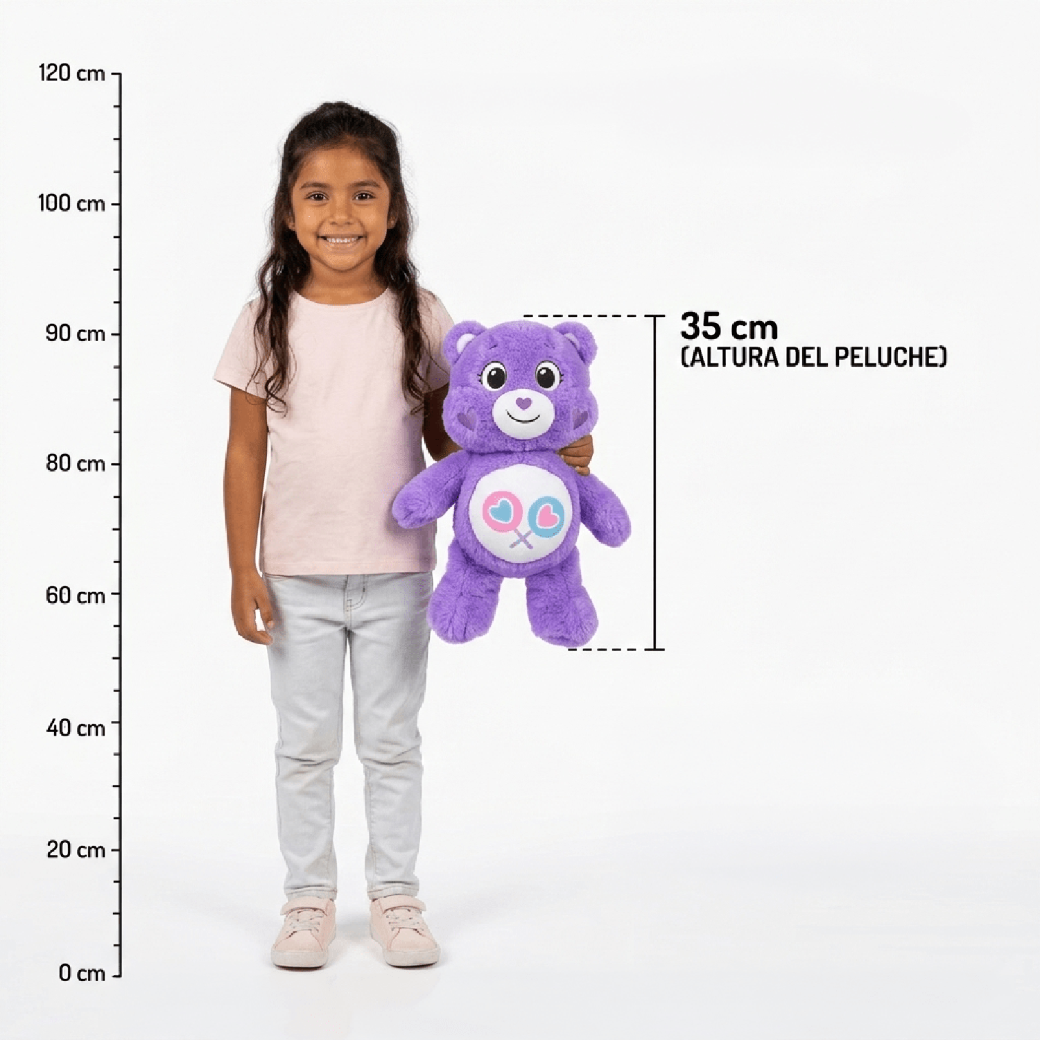 PELUCHE GENEROSITA MORADO 35 CM - OSITOS CARIÑOSITOS - PERÚ - 2