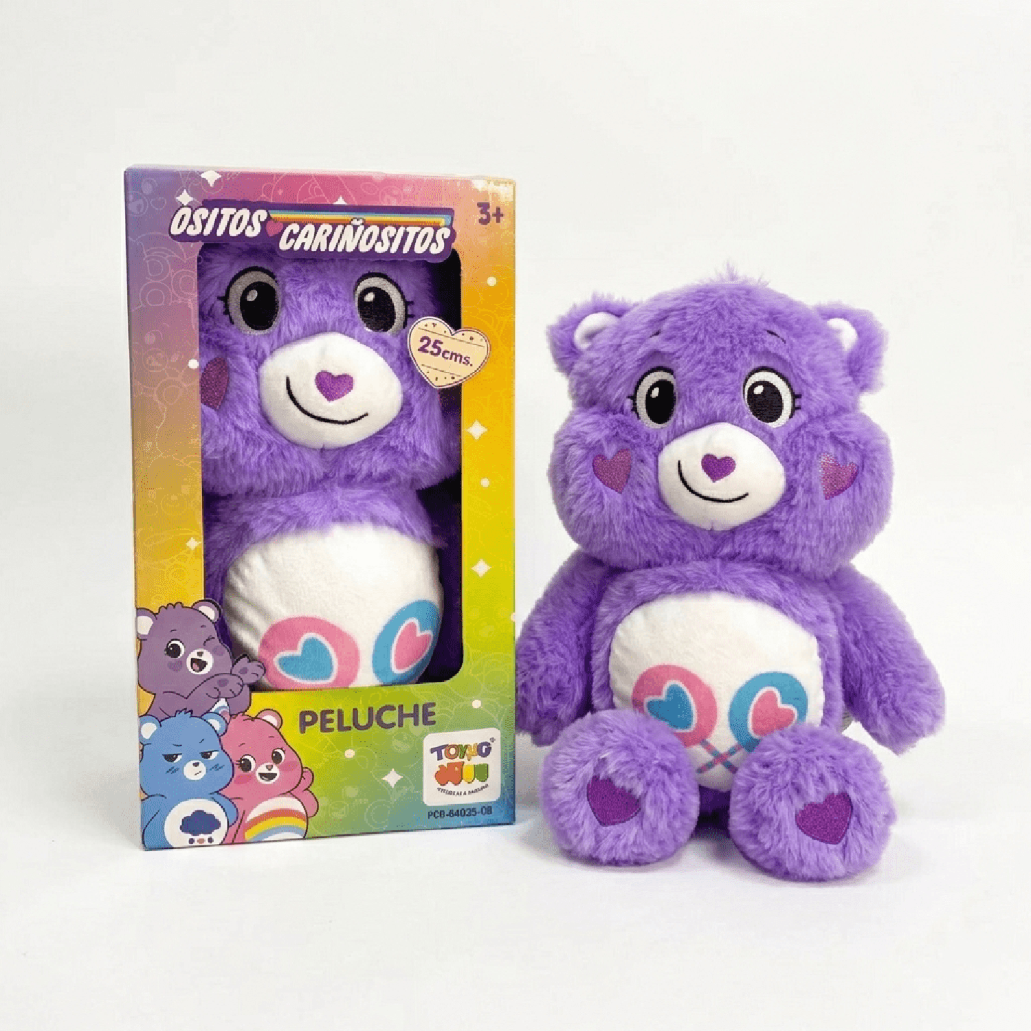 PELUCHE GENEROSITA MORADO 25 CM EN CAJA - OSITOS CARIÑOSITOS - PERÚ - 1
