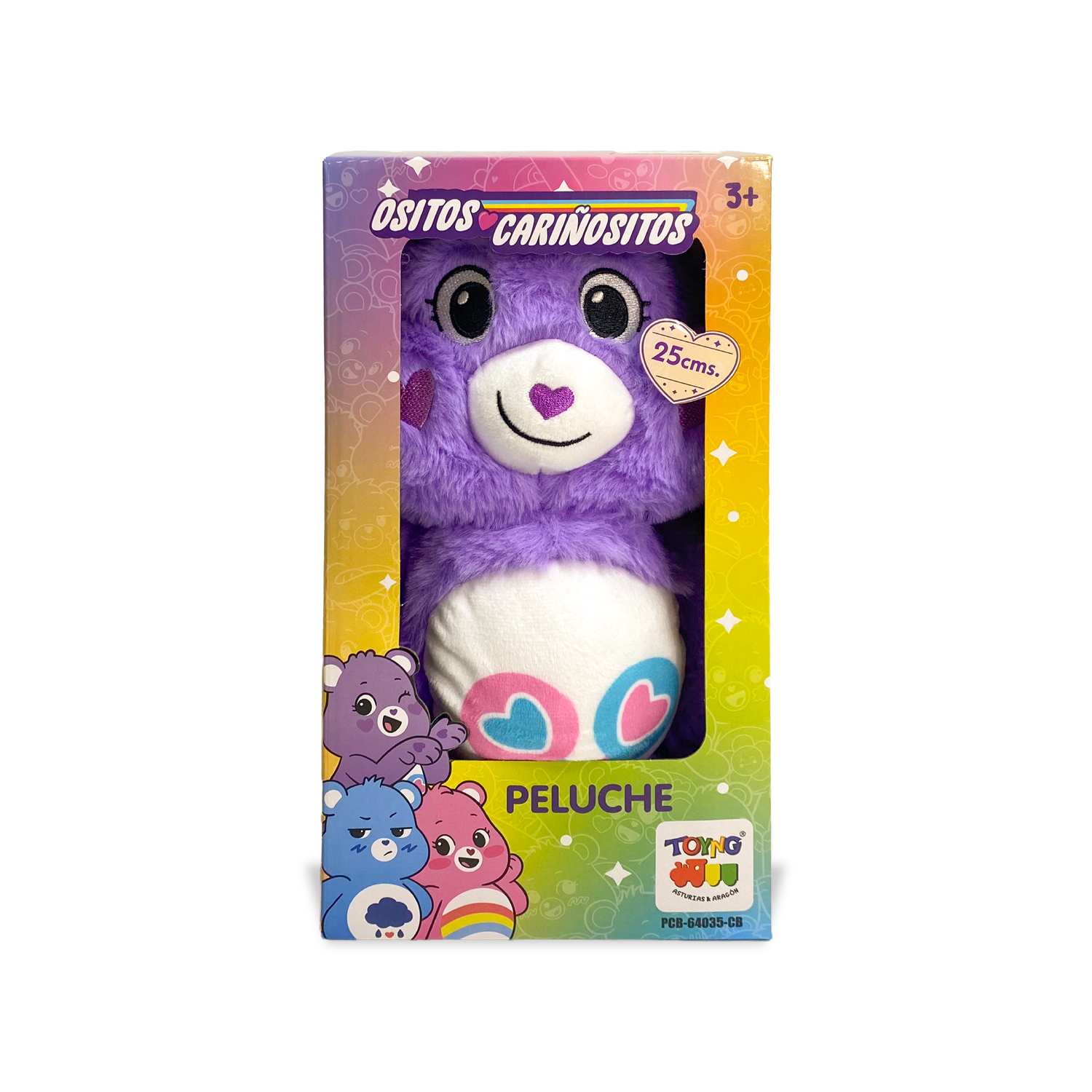 PELUCHE GENEROSITA MORADO 25 CM EN CAJA - OSITOS CARIÑOSITOS - PERÚ - 2
