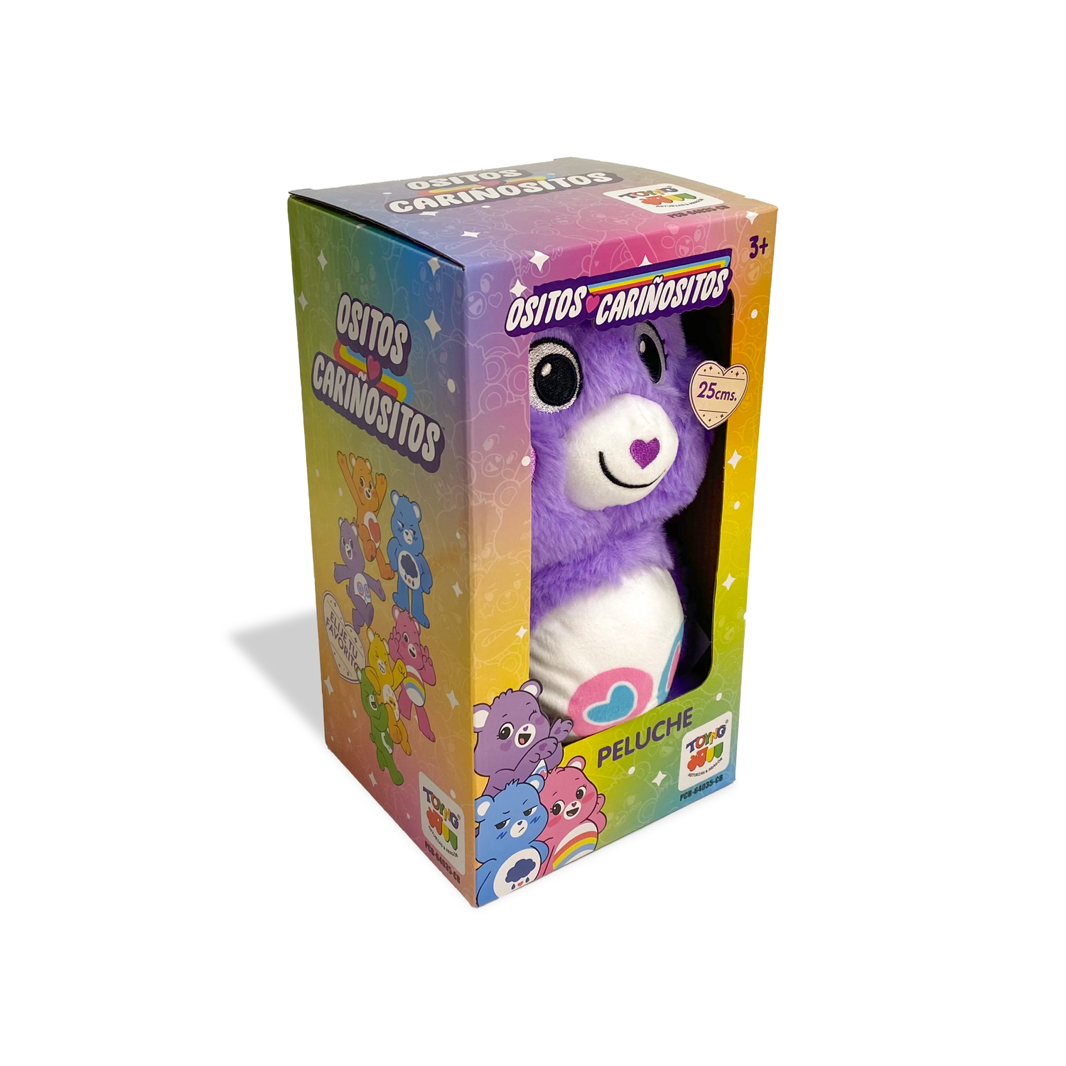 PELUCHE GENEROSITA MORADO 25 CM EN CAJA - OSITOS CARIÑOSITOS - PERÚ - 4