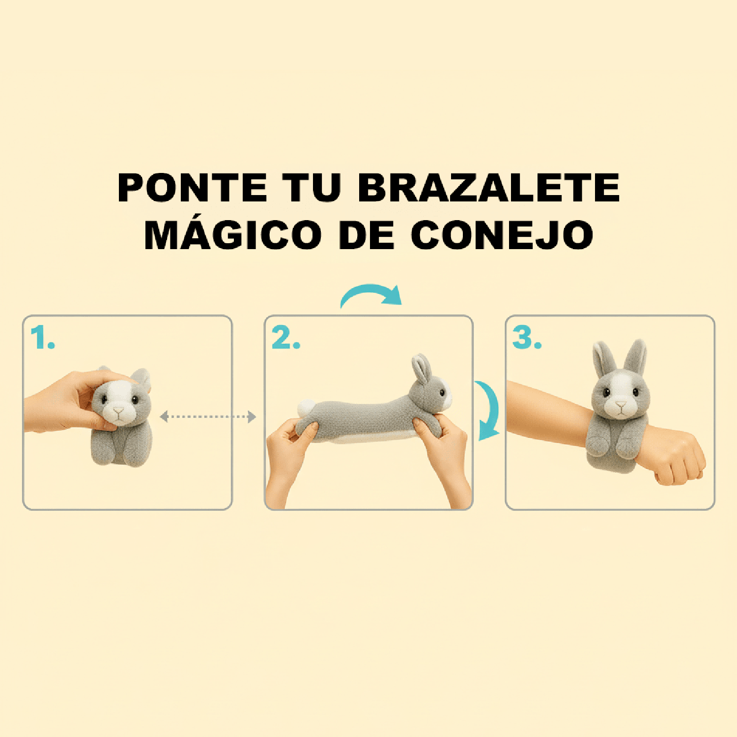 PELUCHE SLAP-BUDDY 20 CM CONEJO - TOYNG - PERÚ - 6