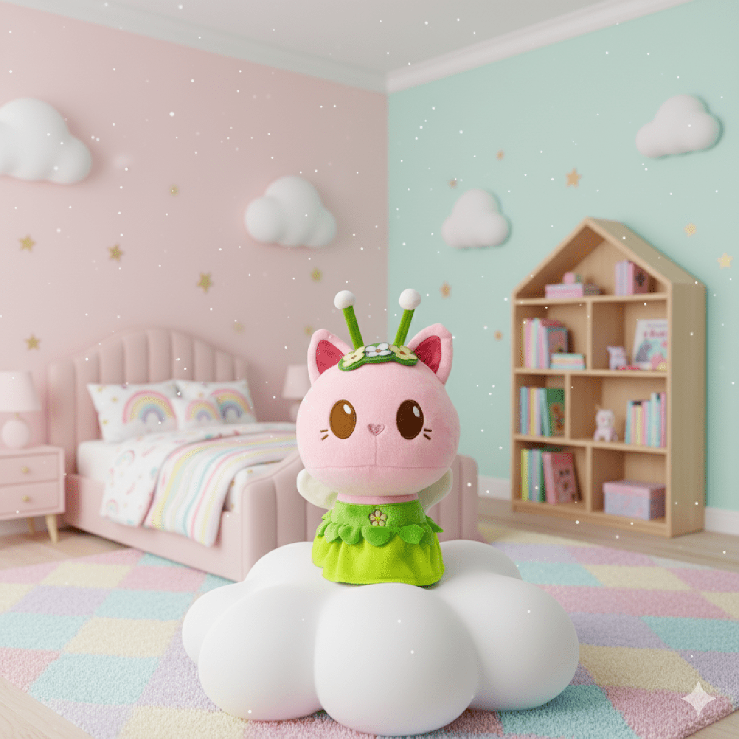 PELUCHE HADA KITTY 25 CM - GABBY’S DOLLHOUSE - PERÚ - 2