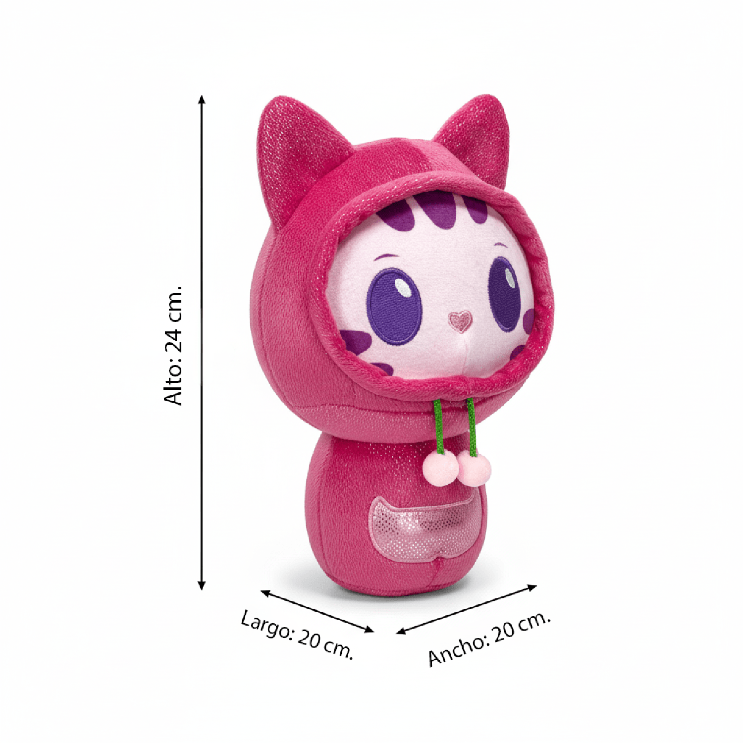 PELUCHE DJ GATUNO 25 CM - GABBY’S DOLLHOUSE - PERÚ - 5