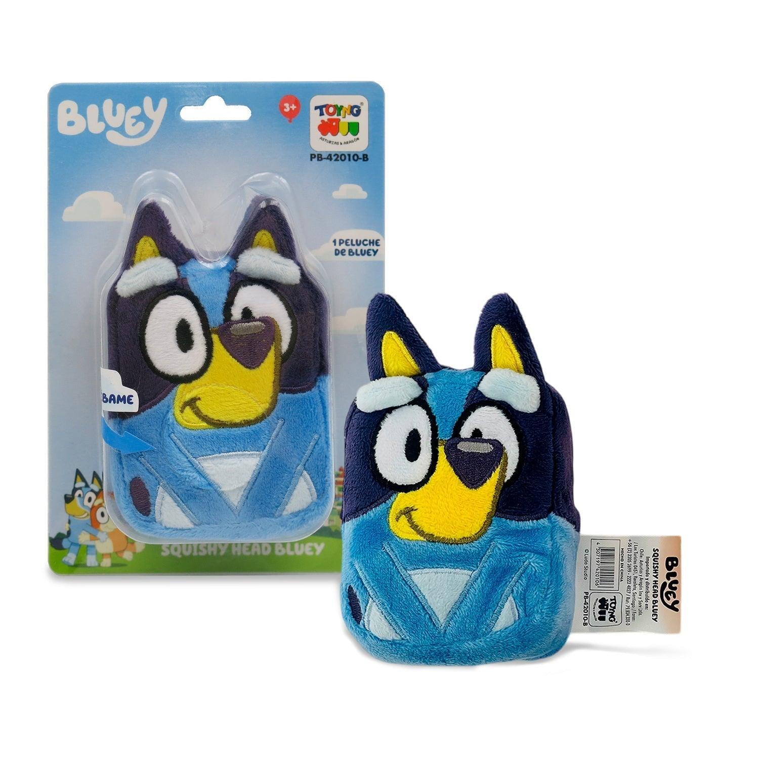 PELUCHE SQUISHY HEAD BLUEY 20 CM - BLUEY - PERÚ - 3