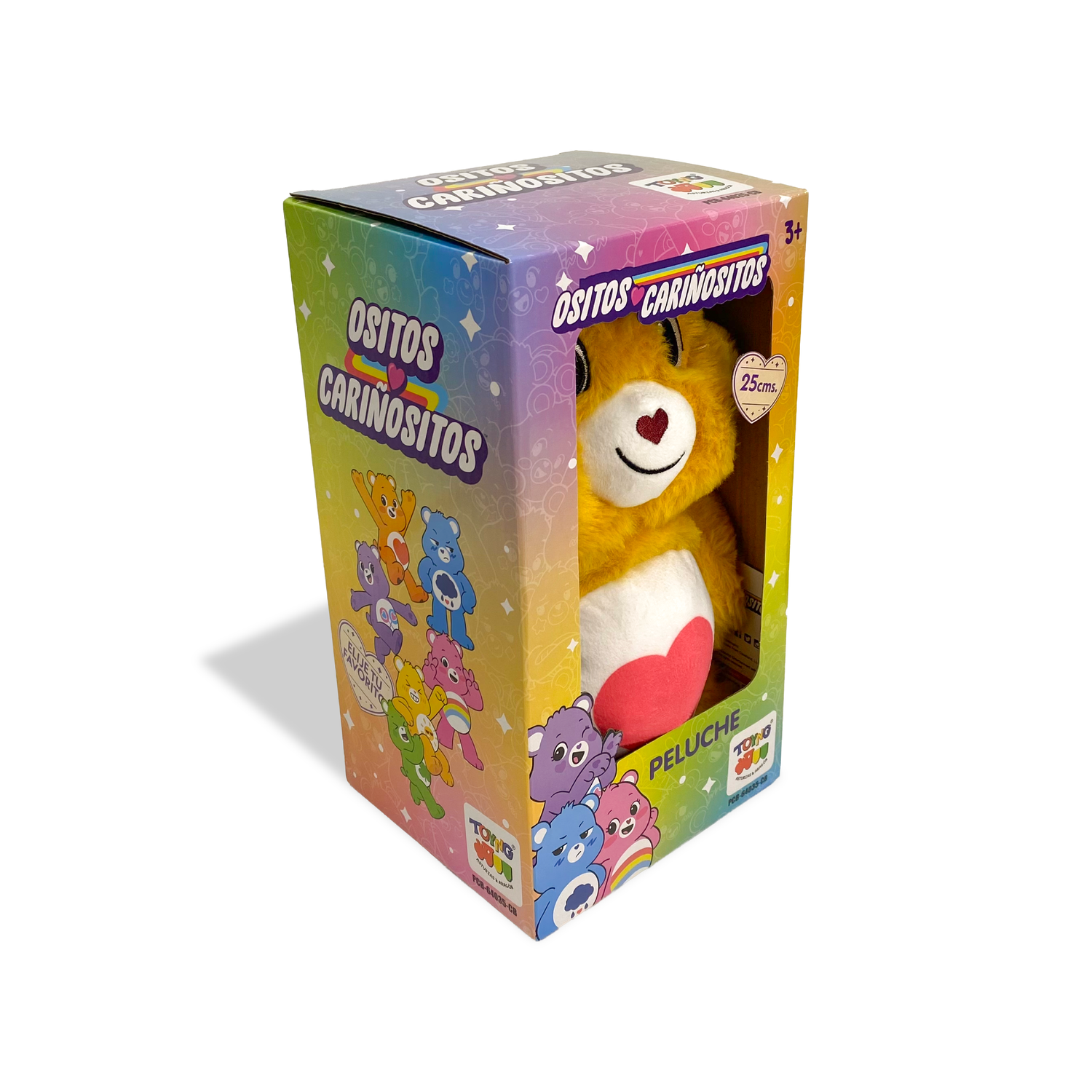 PELUCHE TIERNOSITO NARANJA 25CM EN CAJA - OSITOS CARIÑOSITOS - PERÚ - 5
