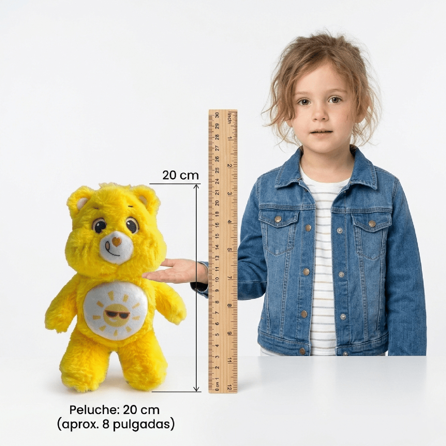 PELUCHE TIERNOSITO NARANJA 20 CM - OSITOS CARIÑOSITOS - PERÚ - 2