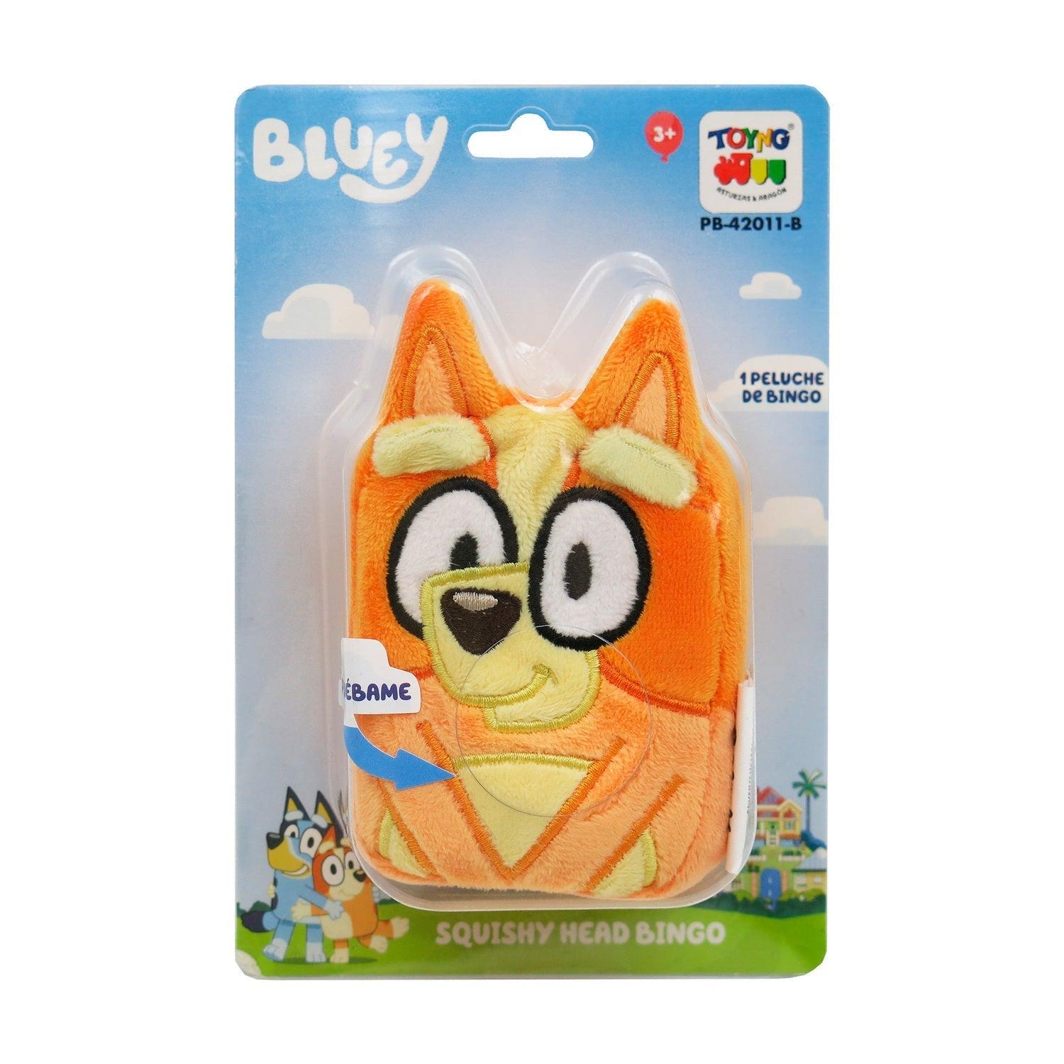 PELUCHE SQUISHY HEAD BINGO 20 CM - BLUEY - PERÚ - 1