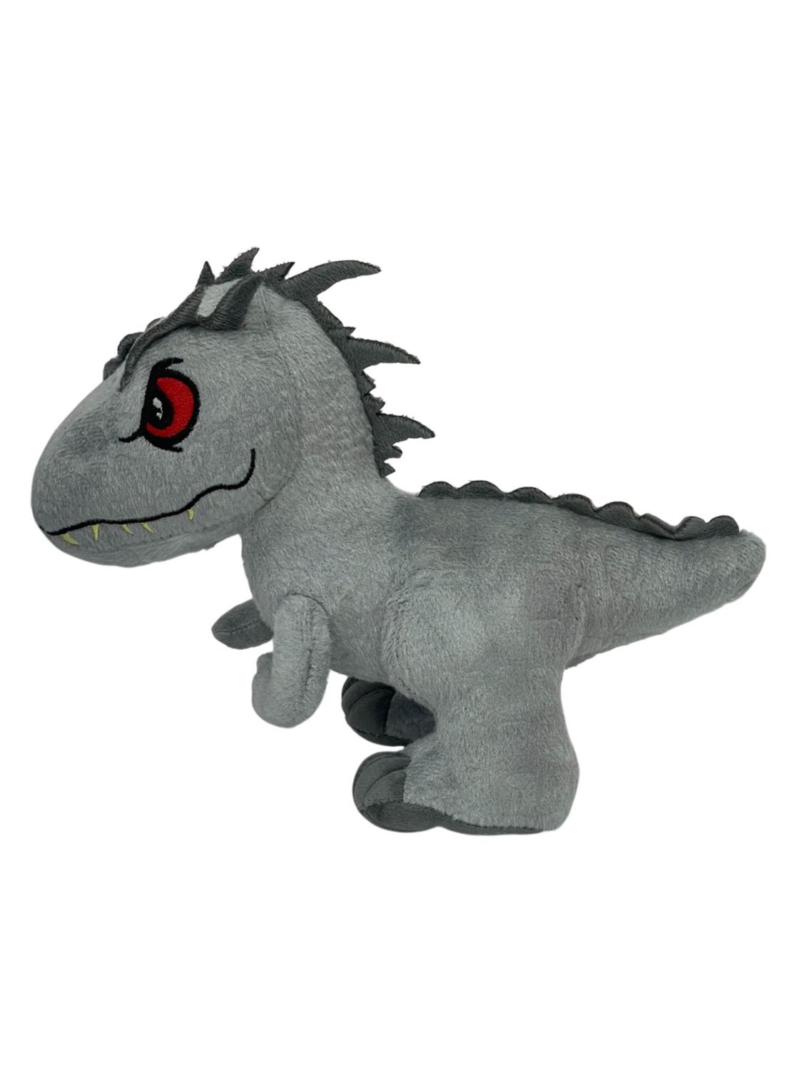 PELUCHE DINOSAURIO GRIS 25 CM - JURASSIC - PERÚ - 1