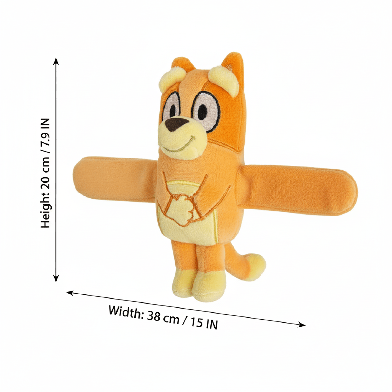 PELUCHE SLAP-BUDDY BINGO 20 CM - BLUEY - PERÚ - 4