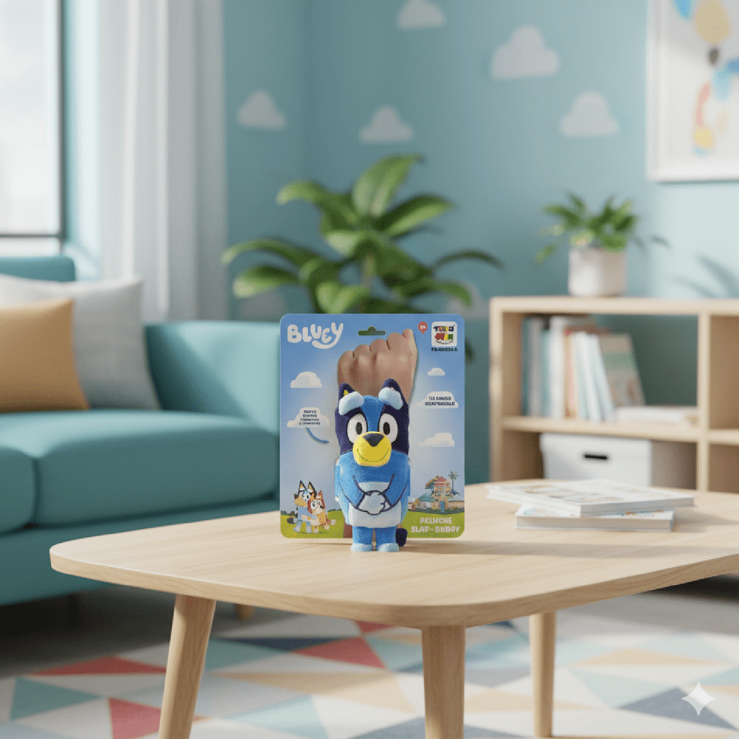 PELUCHE SLAP-BUDDY BLUEY 20 CM - BLUEY - PERÚ - 5