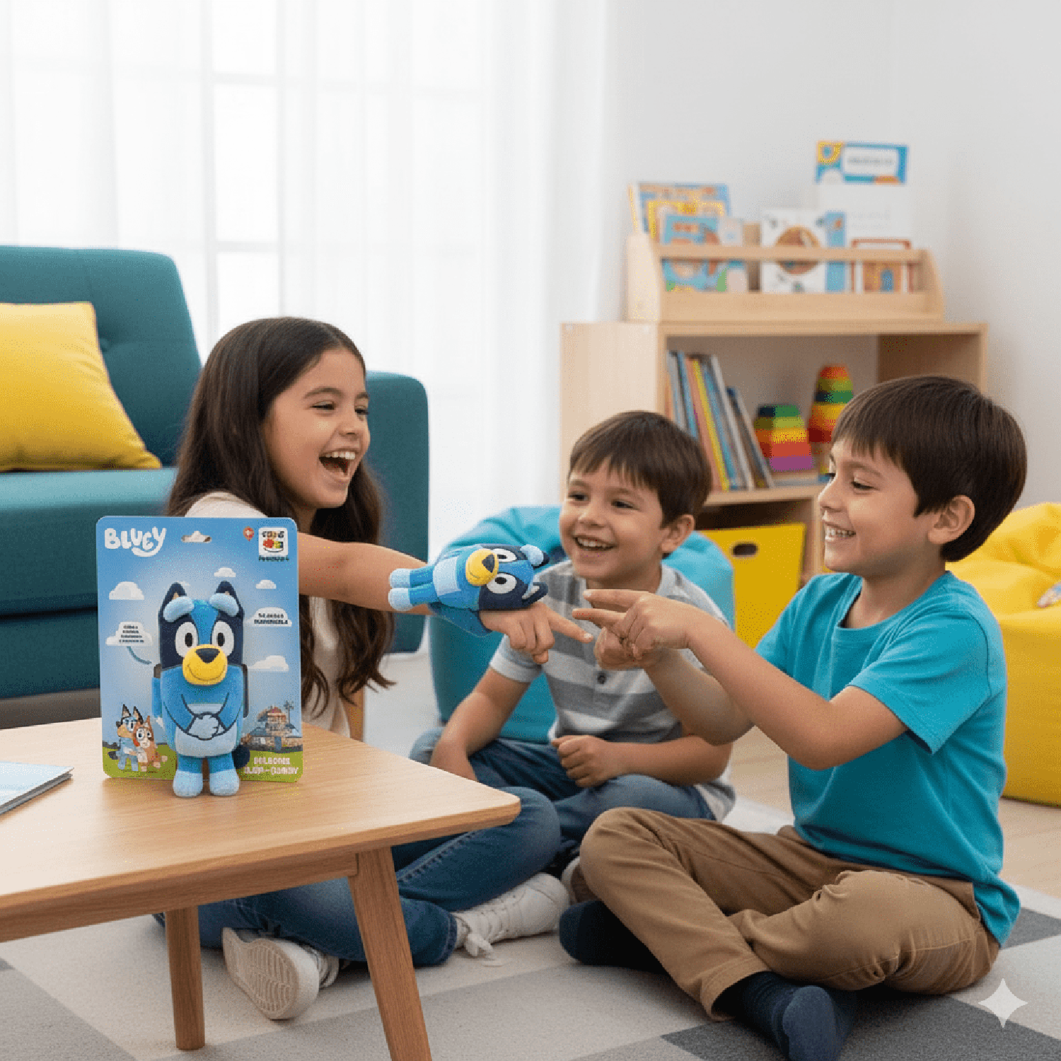 PELUCHE SLAP-BUDDY BLUEY 20 CM - BLUEY - PERÚ - 6