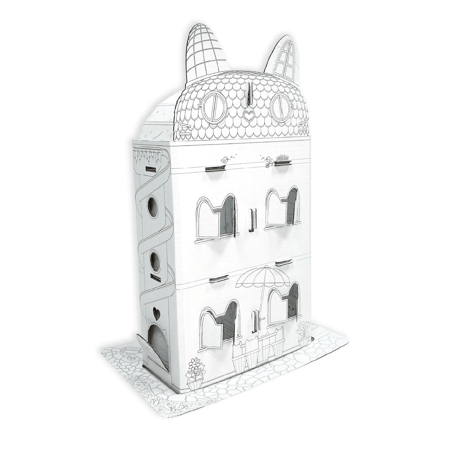 CASA PARA ARMAR, PINTAR Y JUGAR (CHICA) – GABBY’S DOLLHOUSE - PERÚ - 3