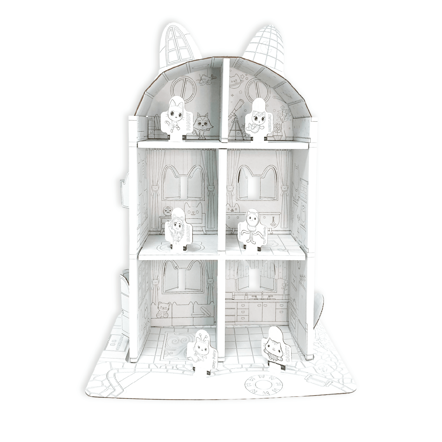 CASA PARA ARMAR, PINTAR Y JUGAR (CHICA) – GABBY’S DOLLHOUSE - PERÚ - 4