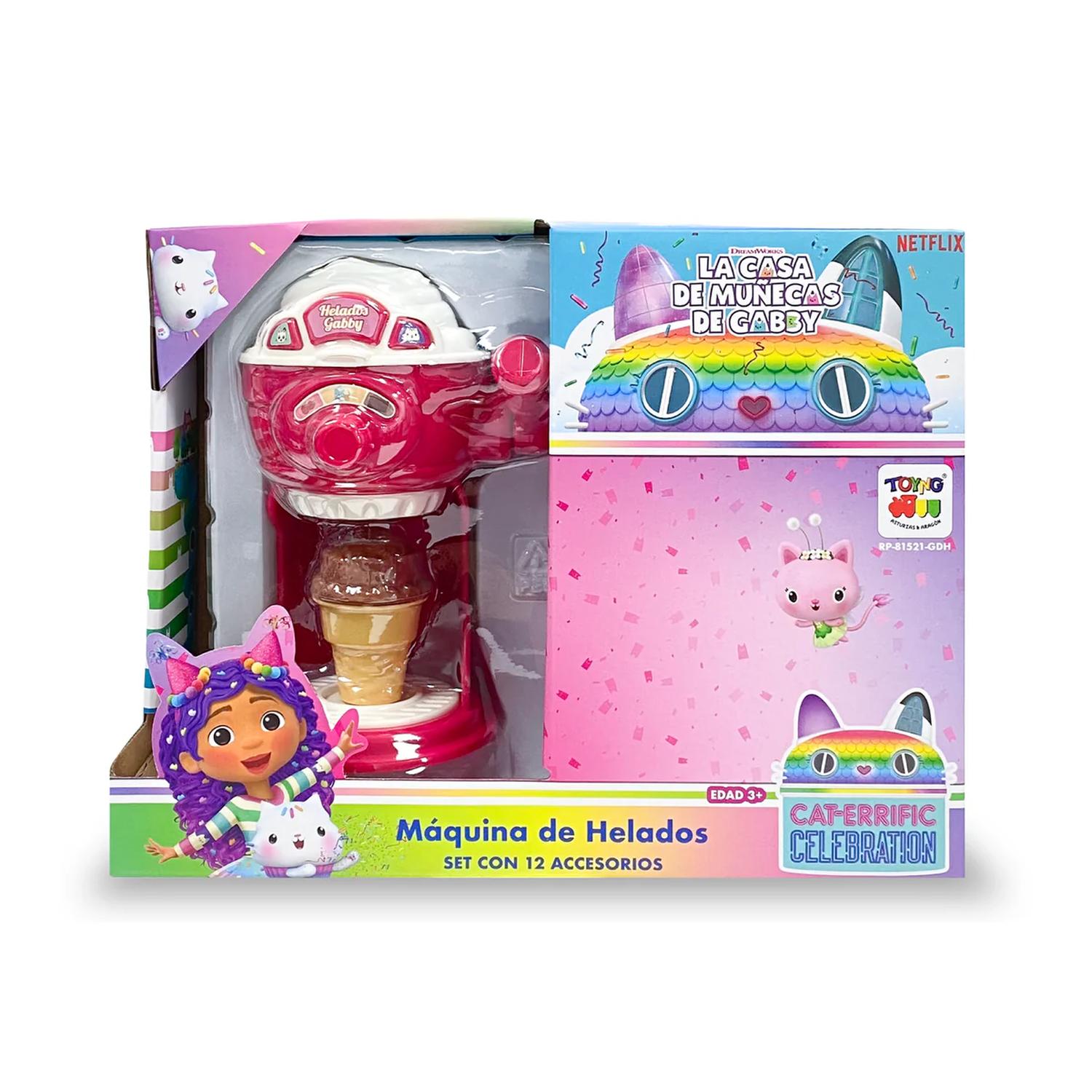 JUGUETE SET MÁQUINA DE HELADO - GABBY'S DOLL HOUSE - PERÚ - 1