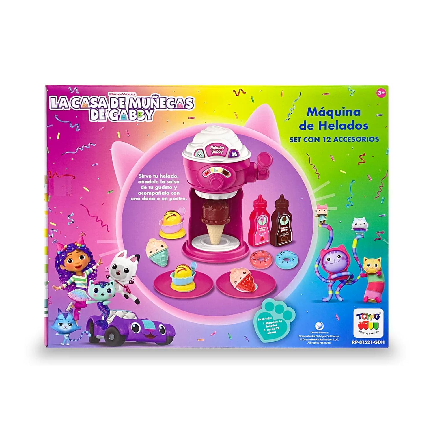 JUGUETE SET MÁQUINA DE HELADO - GABBY'S DOLL HOUSE - PERÚ - 4