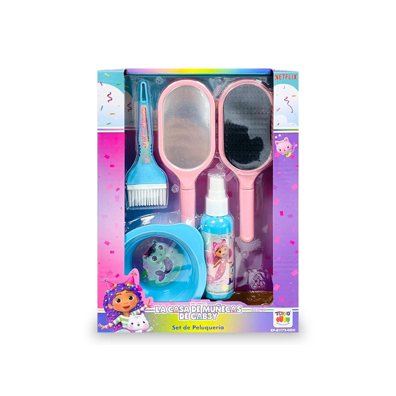 JUGUETE SET DE PELUQUERÍA TINTURA - GABBY'S DOLL HOUSE - PERÚ - 1