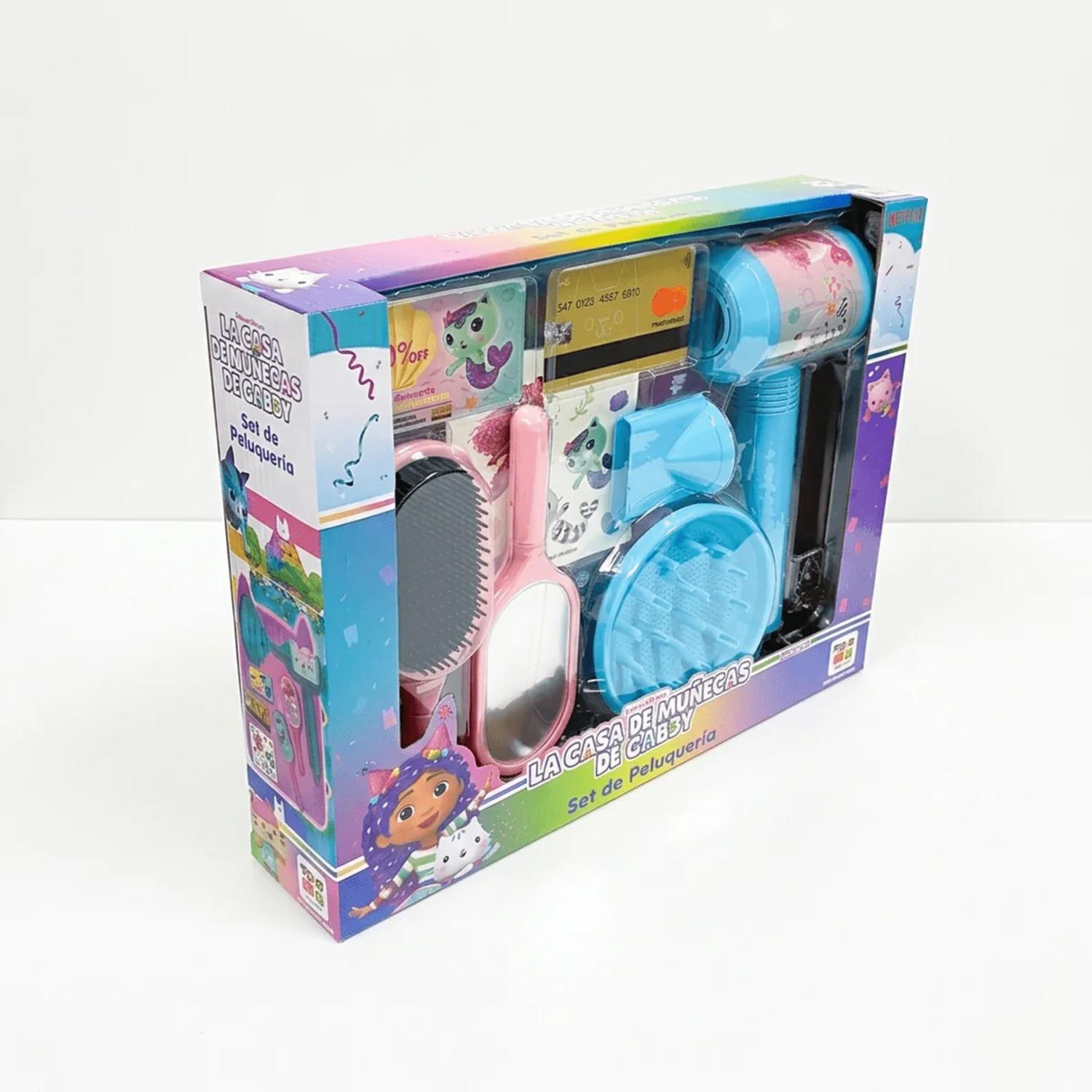JUGUETE SET DE PELUQUERÍA SECADOR - GABBY'S DOLL HOUSE - PERÚ - 6