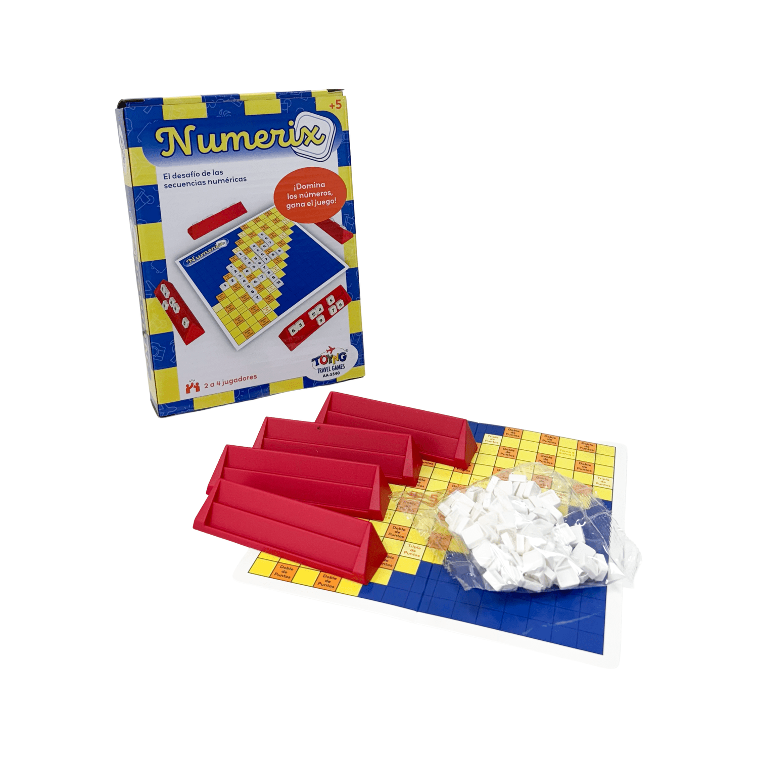 JUEGO DE MESA TRAVEL GAME NUMERIX – TOYNG - PERÚ - 1