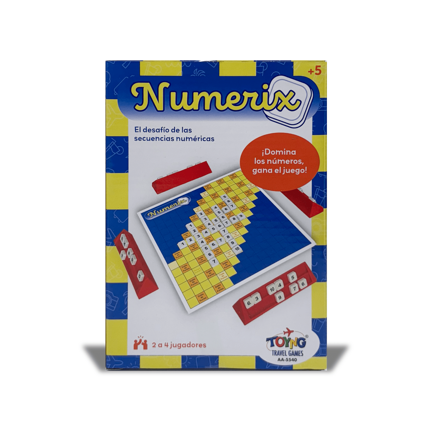 JUEGO DE MESA TRAVEL GAME NUMERIX – TOYNG - PERÚ - 2