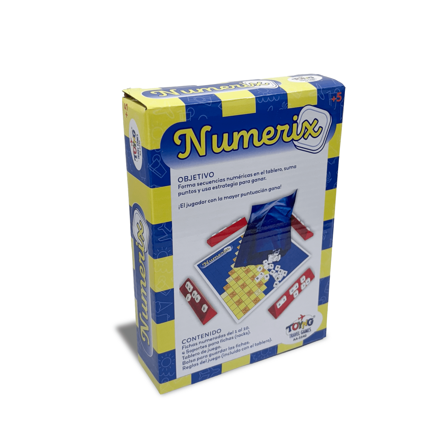 JUEGO DE MESA TRAVEL GAME NUMERIX – TOYNG - PERÚ - 3