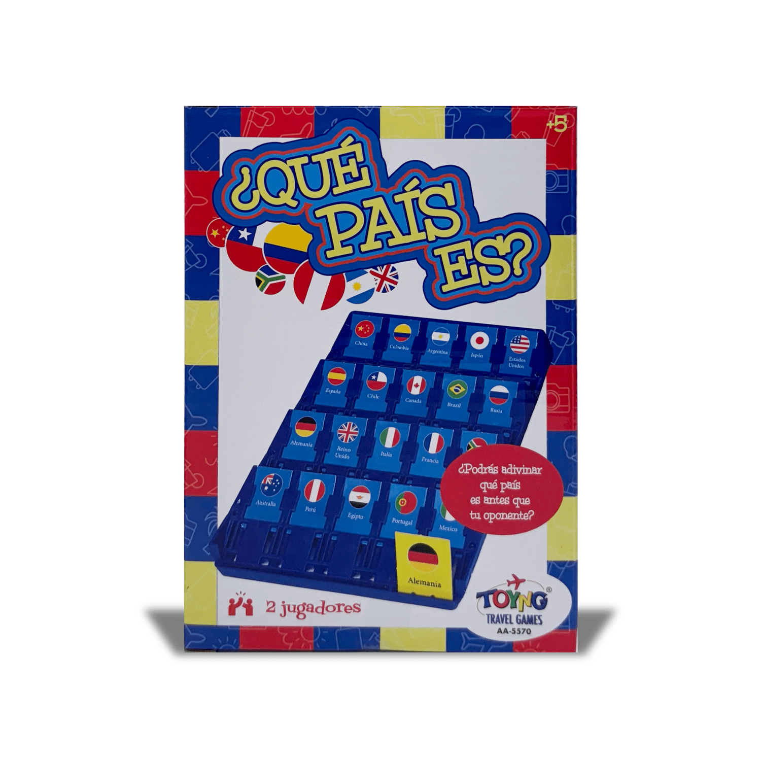 JUEGO DE MESA TRAVEL GAME ¿QUÉ PAÍS ES? – TOYNG - PERÚ - 2