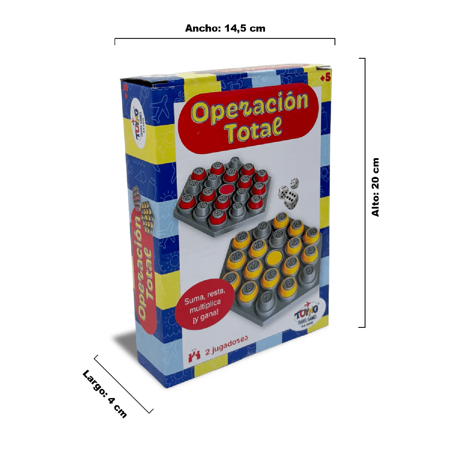 JUEGO DE MESA TRAVEL GAME OPERACIÓN TOTAL – TOYNG - PERÚ - 6