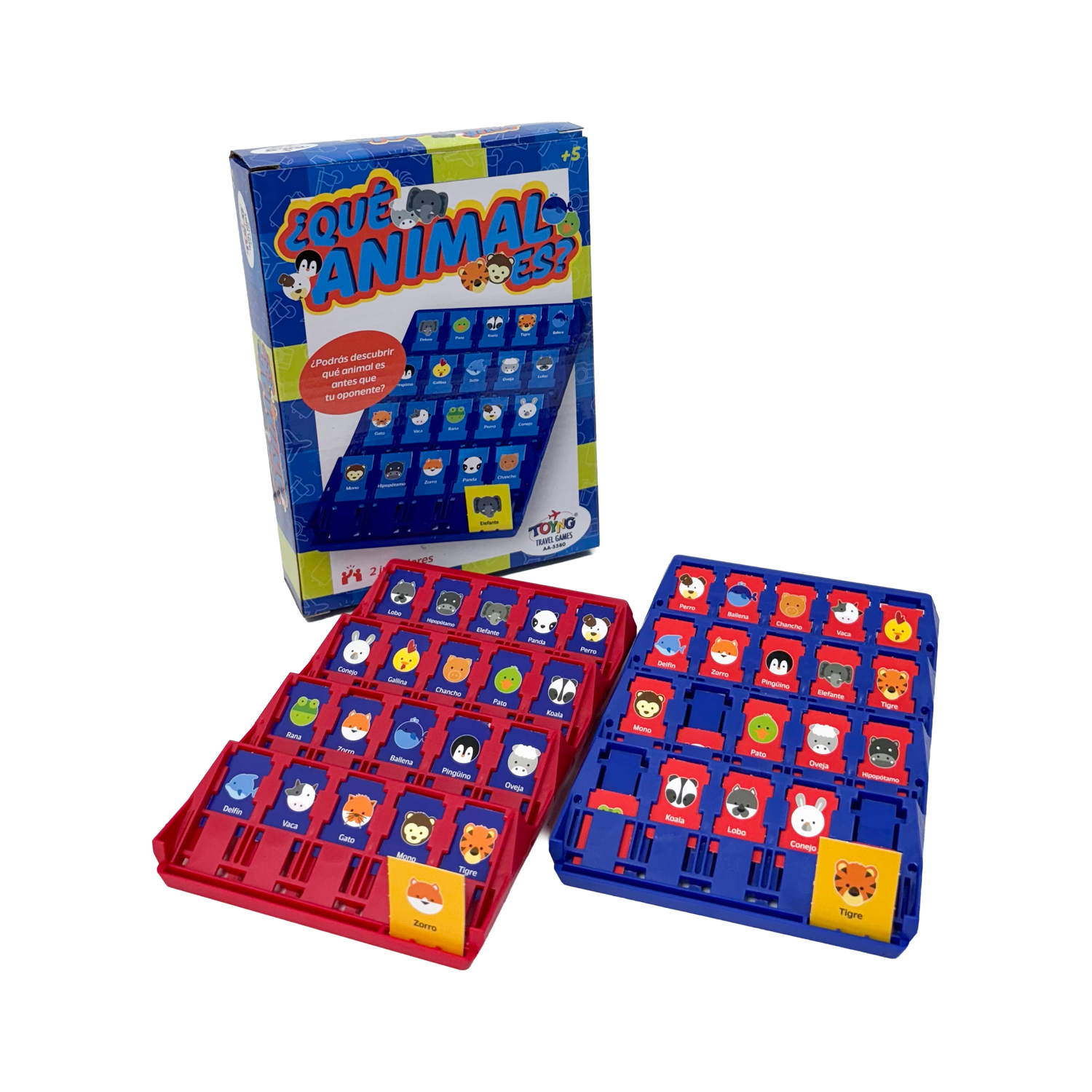 JUEGO DE MESA TRAVEL GAME ¿QUÉ ANIMAL ES? – TOYNG - PERÚ - 1