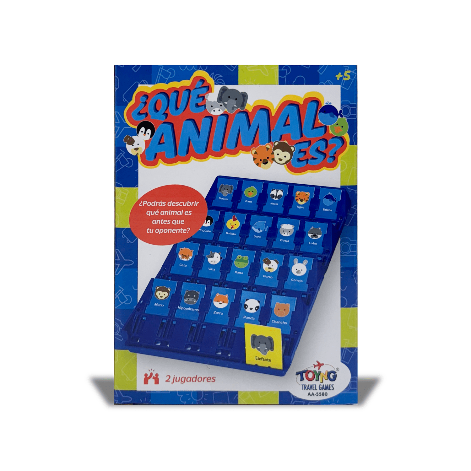 JUEGO DE MESA TRAVEL GAME ¿QUÉ ANIMAL ES? – TOYNG - PERÚ - 2
