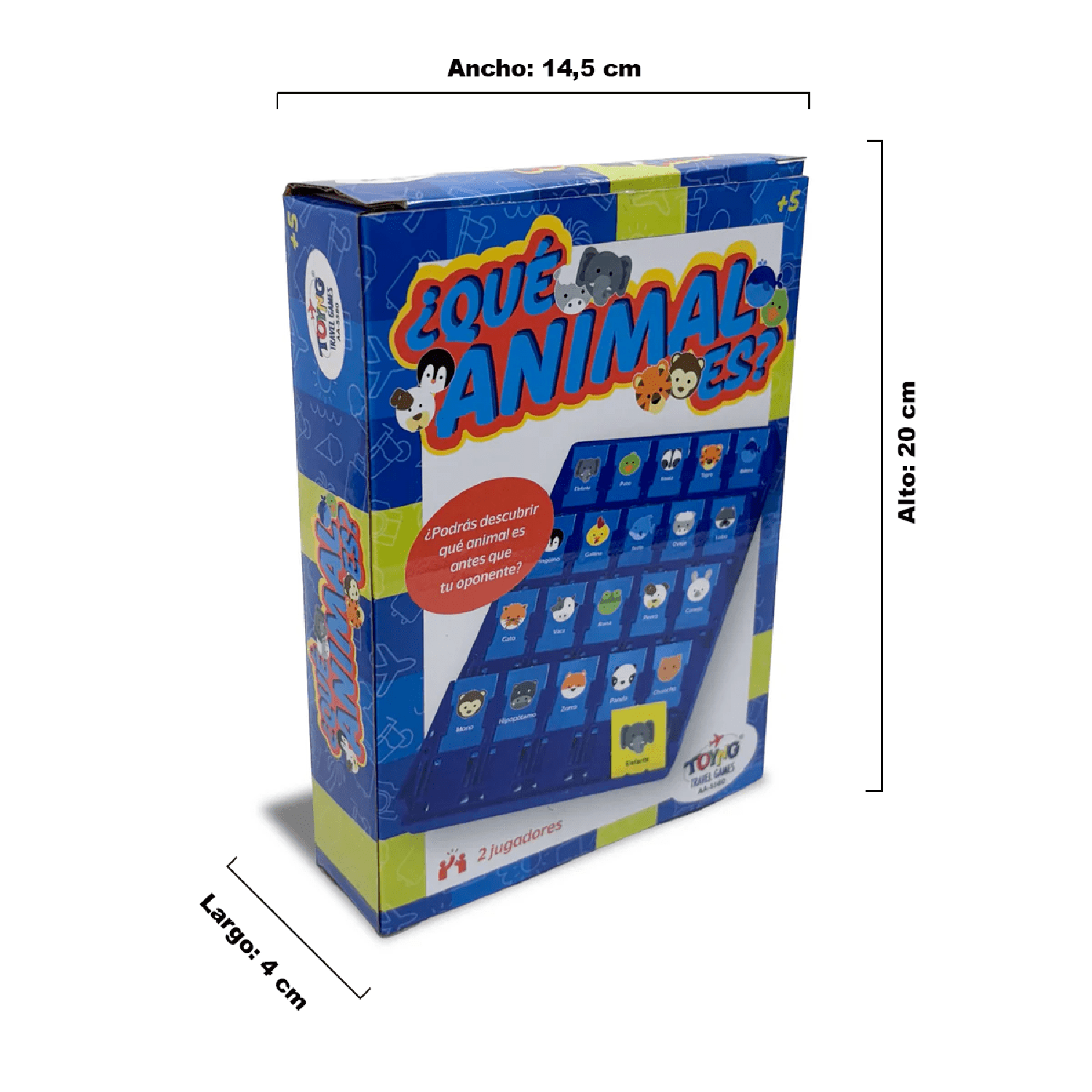 JUEGO DE MESA TRAVEL GAME ¿QUÉ ANIMAL ES? – TOYNG - PERÚ - 5