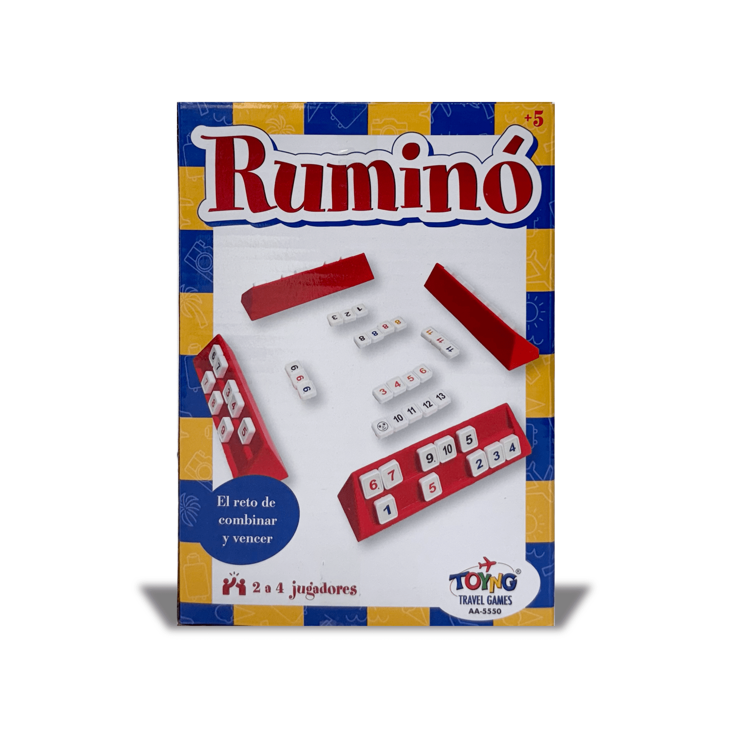 JUEGO DE MESA TRAVEL GAME RUMINÓ – TOYNG - PERÚ - 2