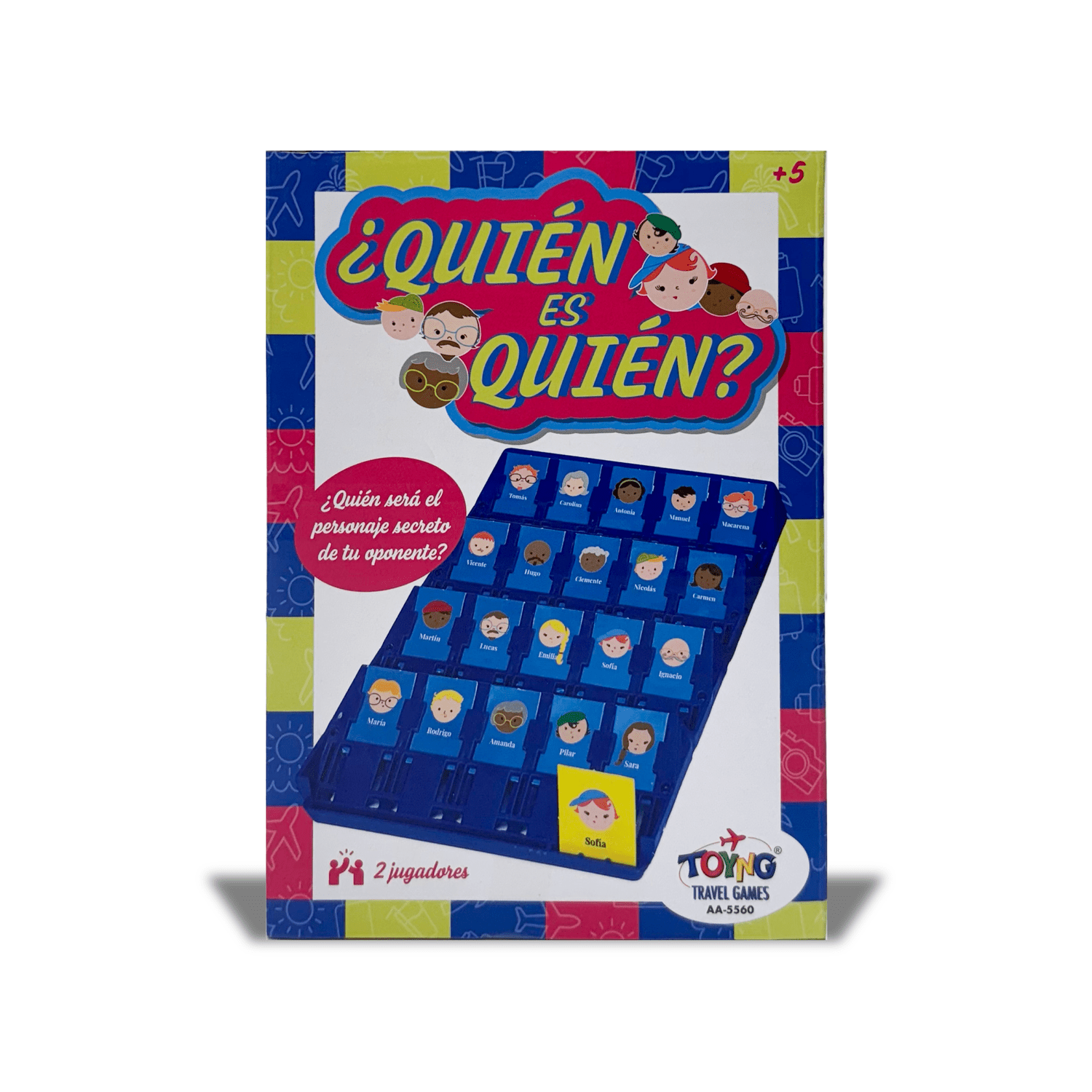 JUEGO DE MESA TRAVEL GAME ¿QUIÉN ES QUIÉN? – TOYNG - PERÚ - 2