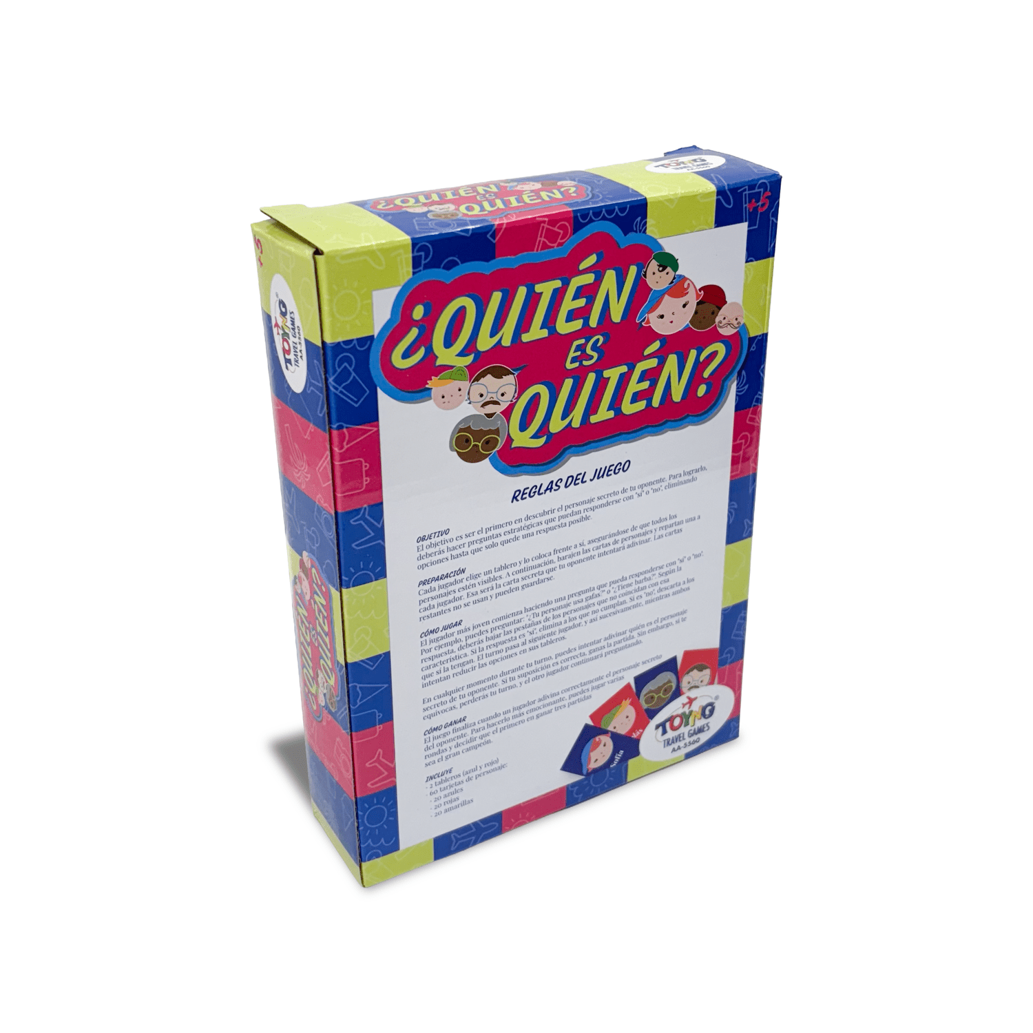 JUEGO DE MESA TRAVEL GAME ¿QUIÉN ES QUIÉN? – TOYNG - PERÚ - 4