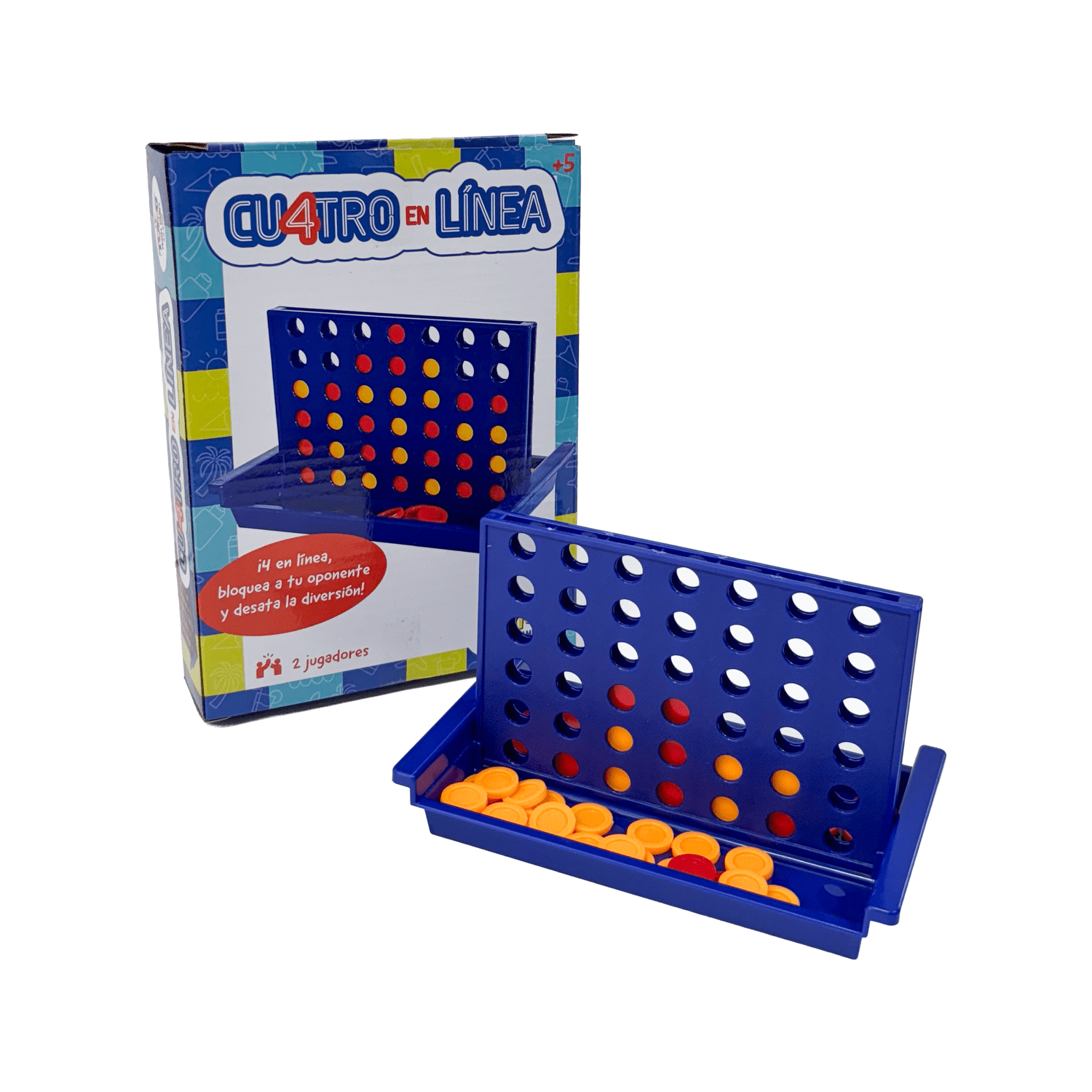 JUEGO DE MESA TRAVEL GAME 4 LÍNEA – TOYNG - PERÚ - 1