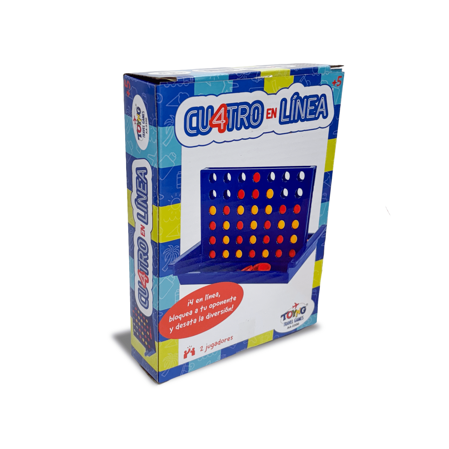 JUEGO DE MESA TRAVEL GAME 4 LÍNEA – TOYNG - PERÚ - 3