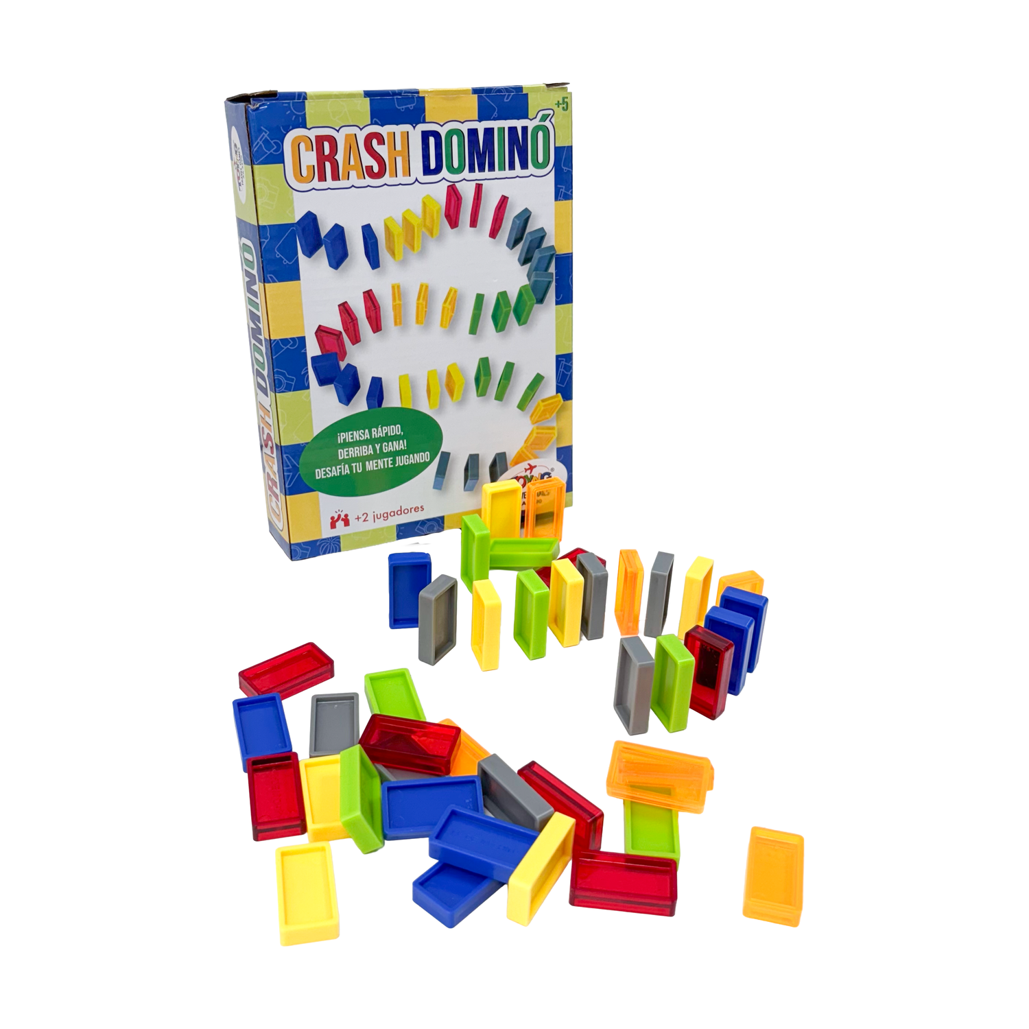 JUEGO DE MESA TRAVEL GAME CRUSH DOMINO – TOYNG - PERÚ - 1