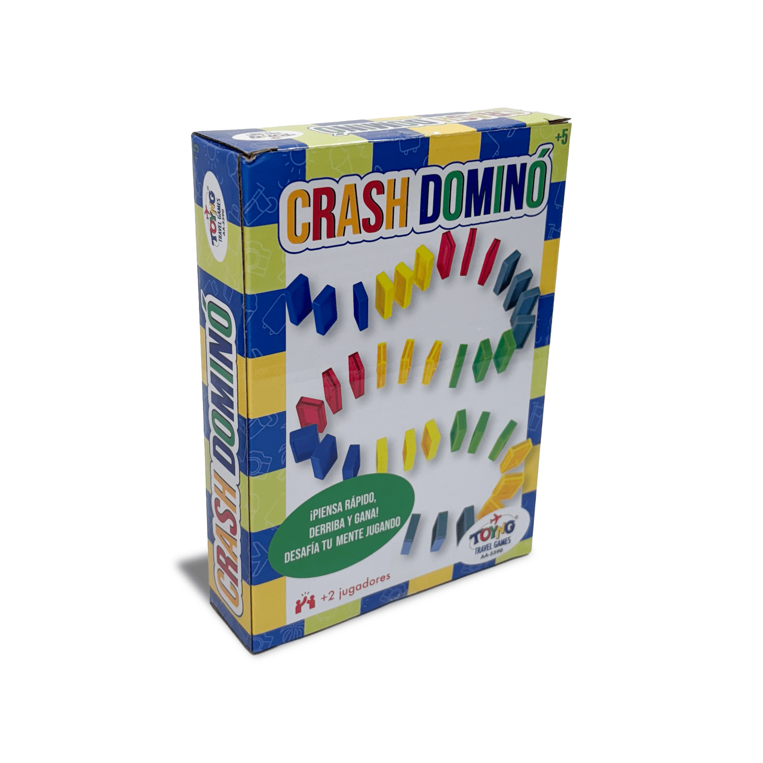 JUEGO DE MESA TRAVEL GAME CRUSH DOMINO – TOYNG - PERÚ - 3